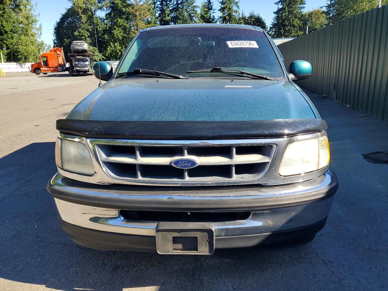 1998 Ford F250 Green vin: 1FTEX2762WNA00018