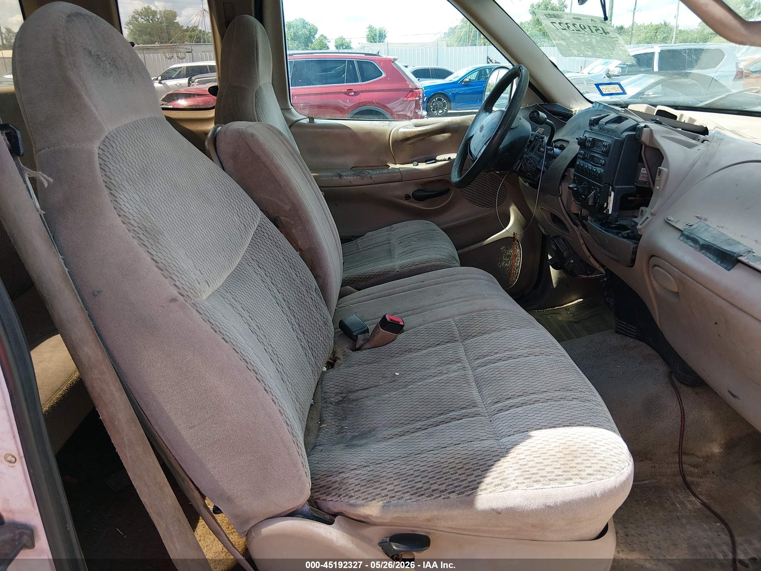 1997 Ford F-250 Lariat/standard/xl/xlt White vin: 1FTEX27L2VKB87346