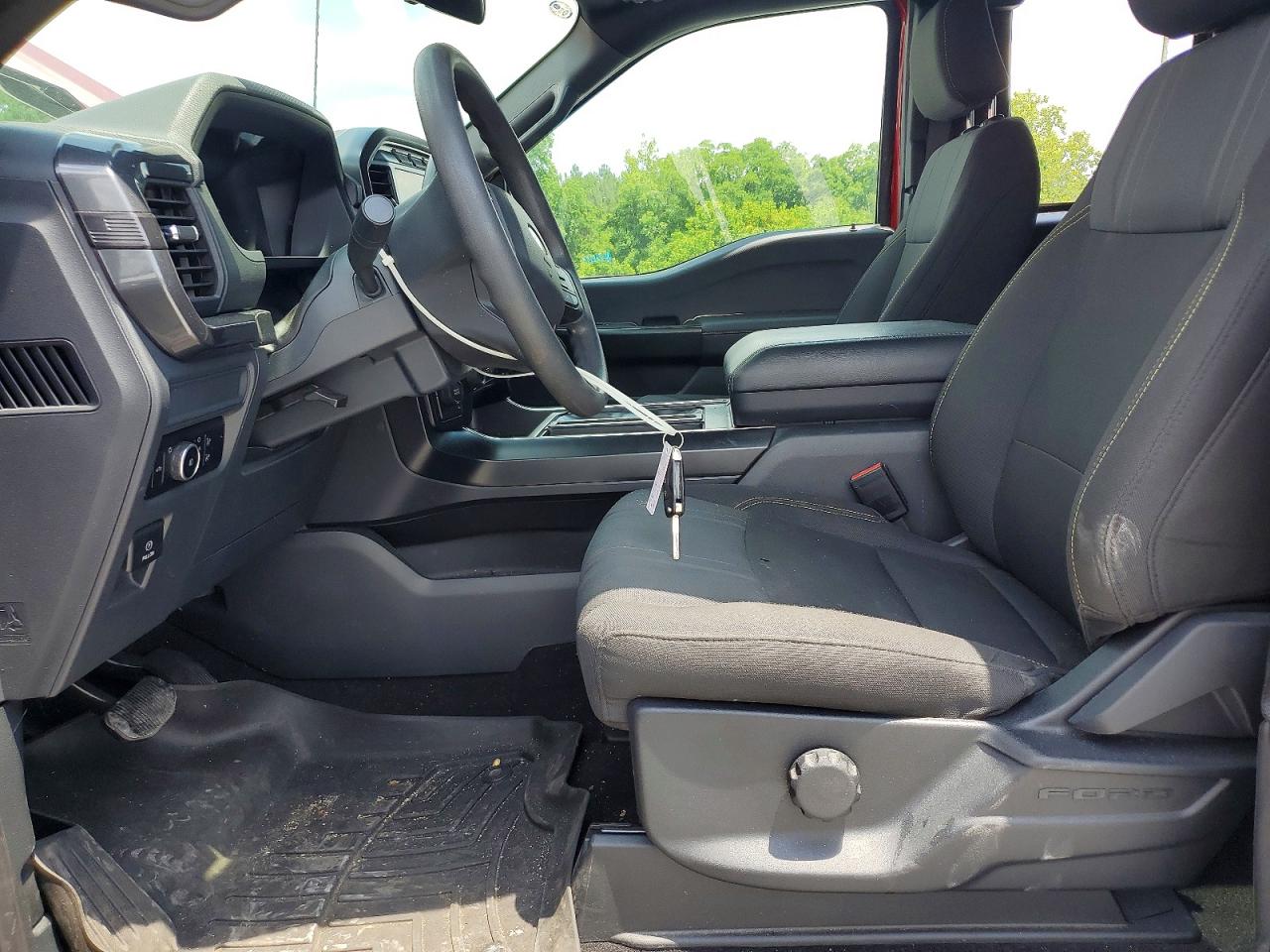 2024 Ford F150 Stx Red vin: 1FTEX2LP3RKE58963