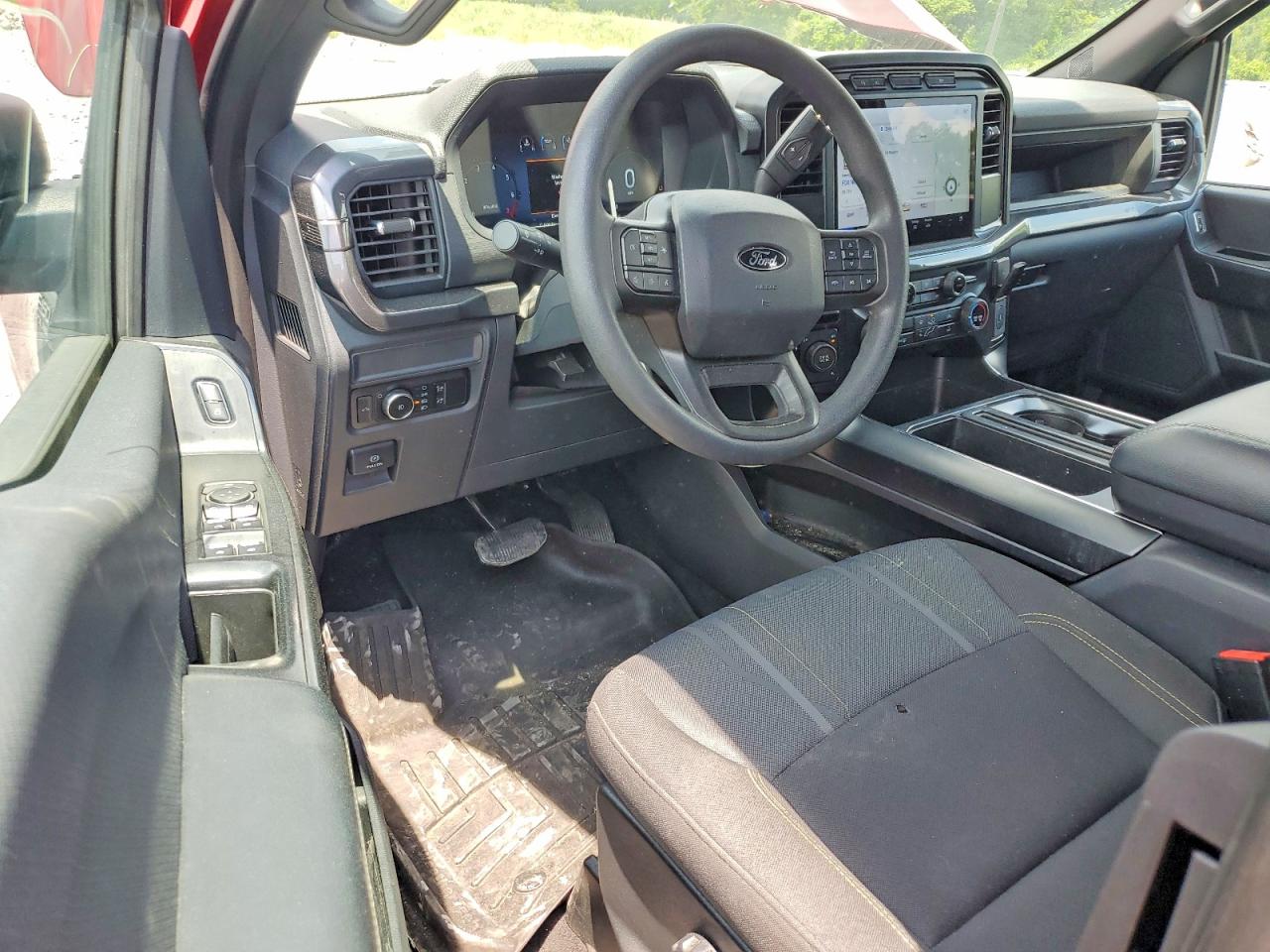 2024 Ford F150 Stx Red vin: 1FTEX2LP3RKE58963