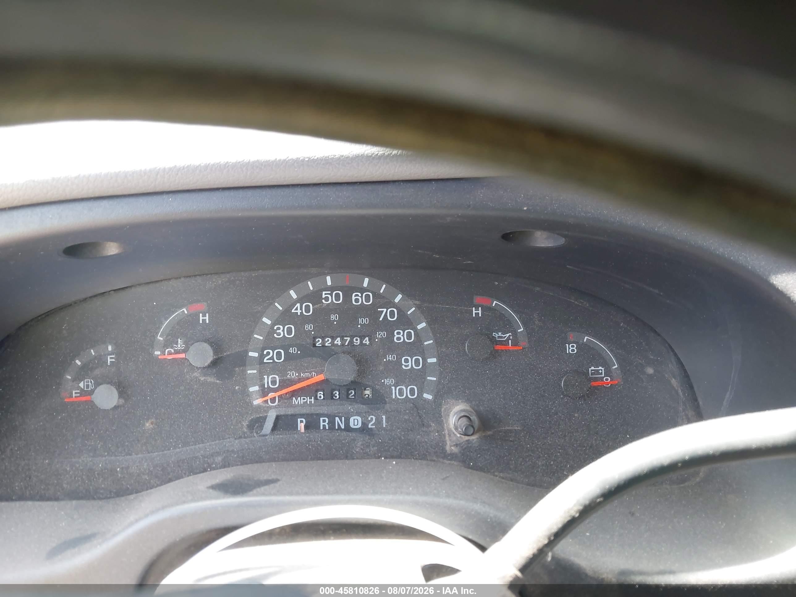 1997 Ford Econoline Standard/standard Hd/super Standard Hd Белый vin: 1FTFE24L5VHA45407