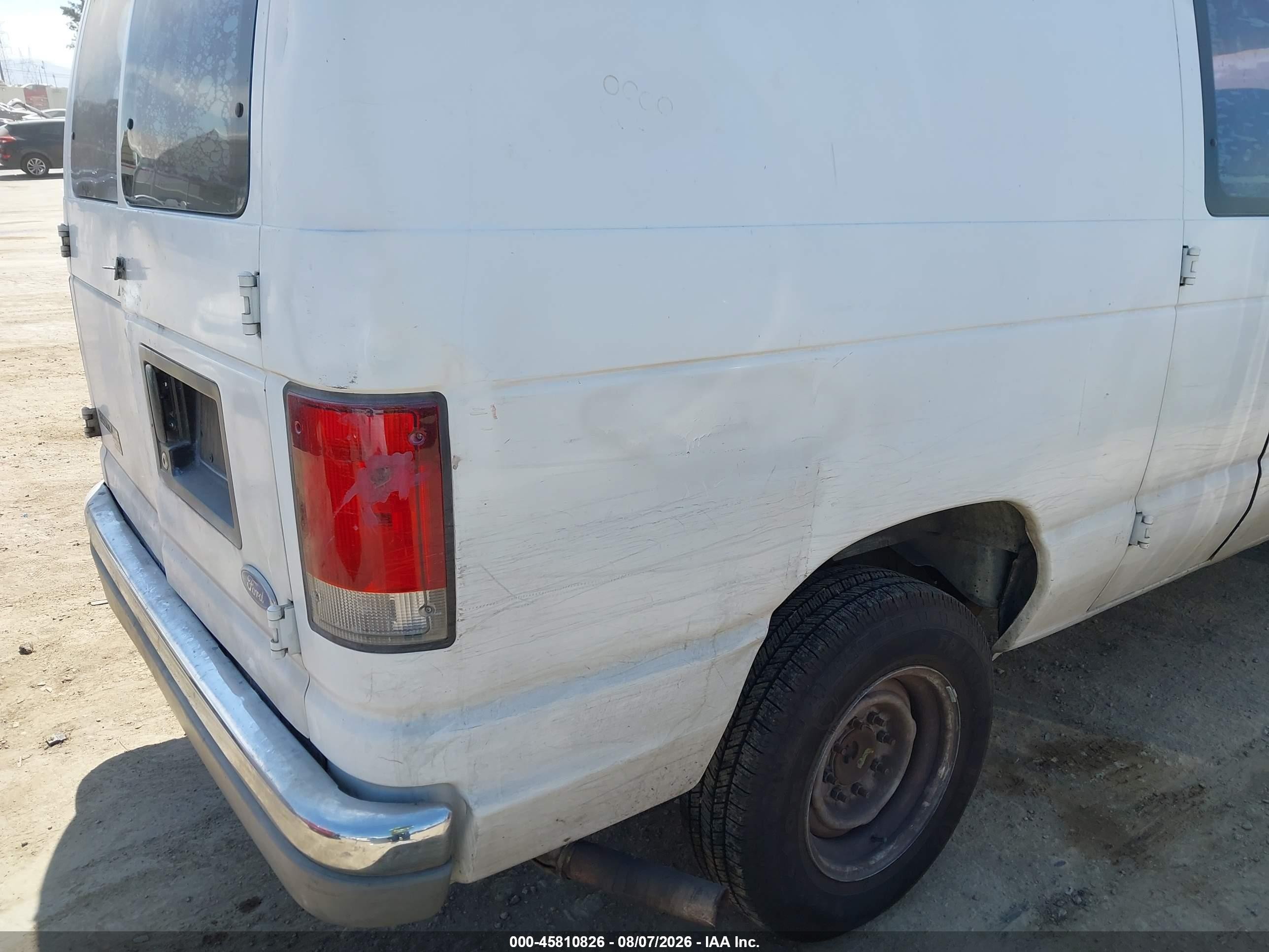 1997 Ford Econoline Standard/standard Hd/super Standard Hd Белый vin: 1FTFE24L5VHA45407