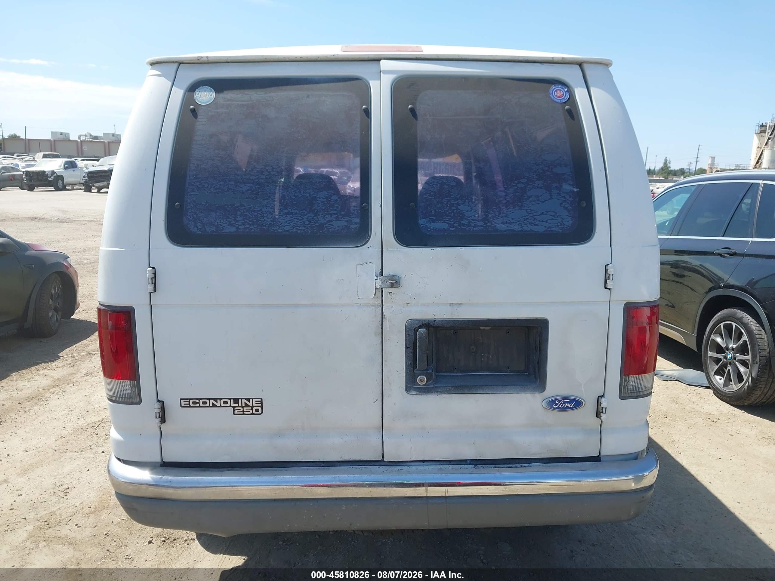 1997 Ford Econoline Standard/standard Hd/super Standard Hd Белый vin: 1FTFE24L5VHA45407