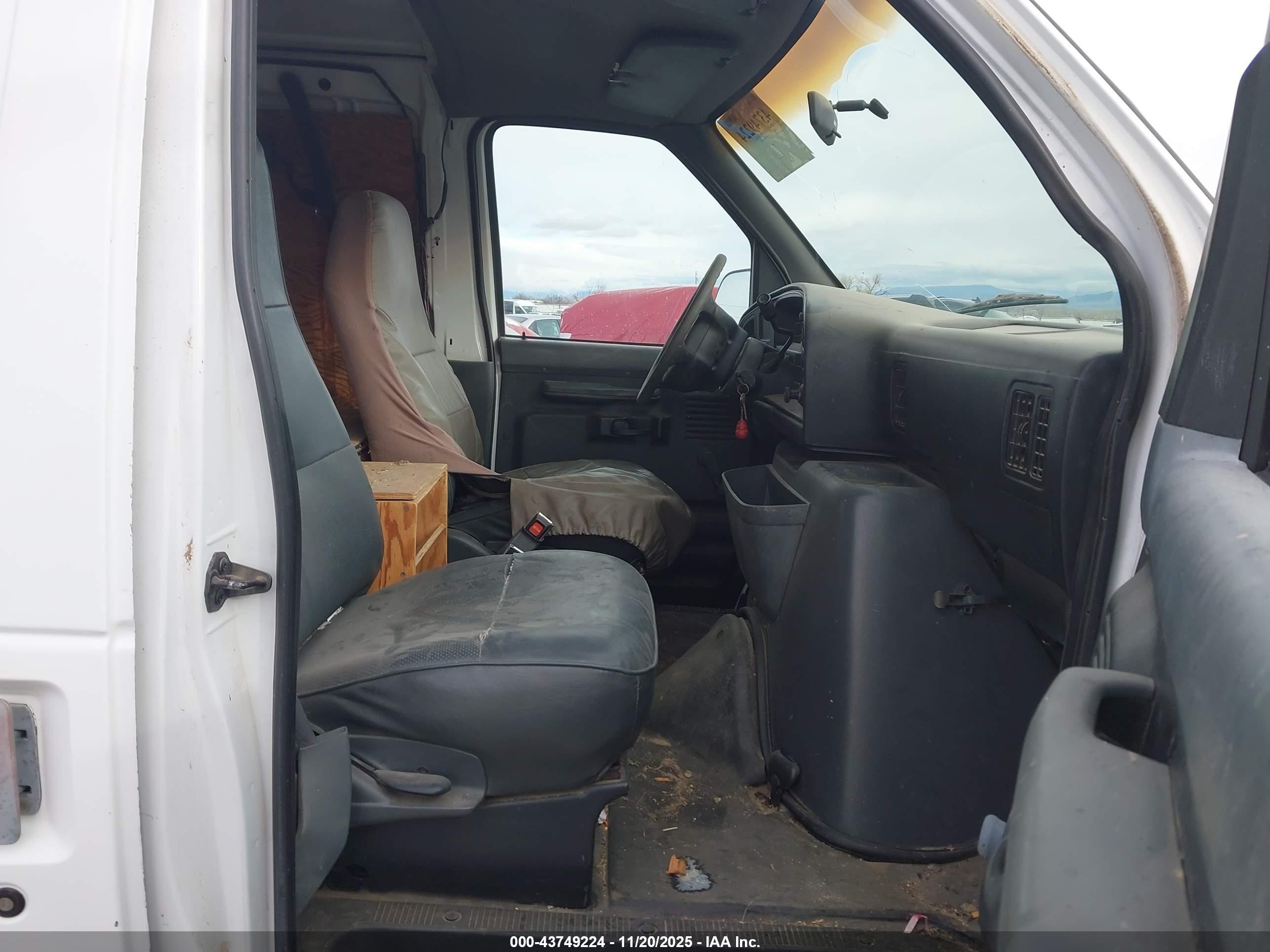 1996 Ford Econoline E250 Van White vin: 1FTFE24Y4THA02282