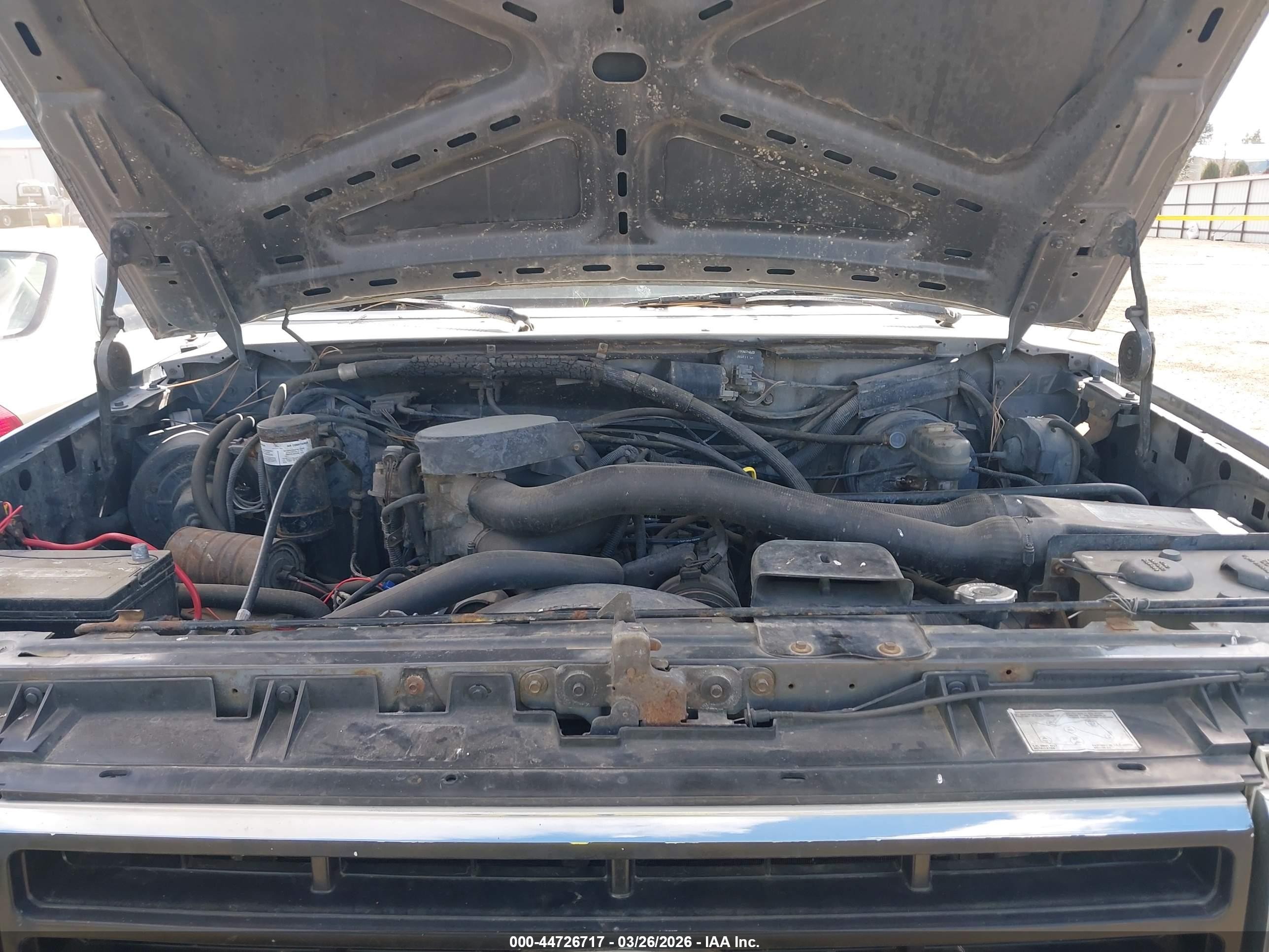 1987 Ford F250   Gray vin: 1FTFF25N4HPB44727