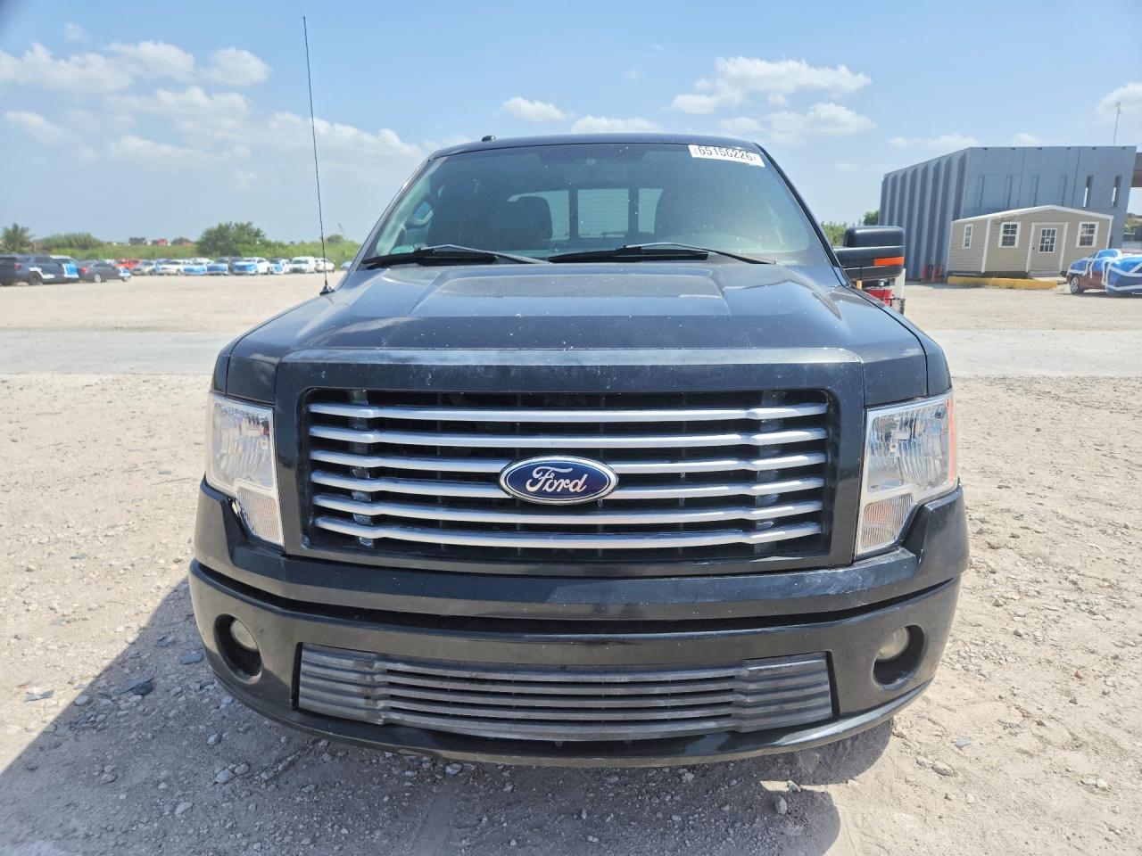 2011 Ford F150 Supercrew Black vin: 1FTFW1C62BFB06075