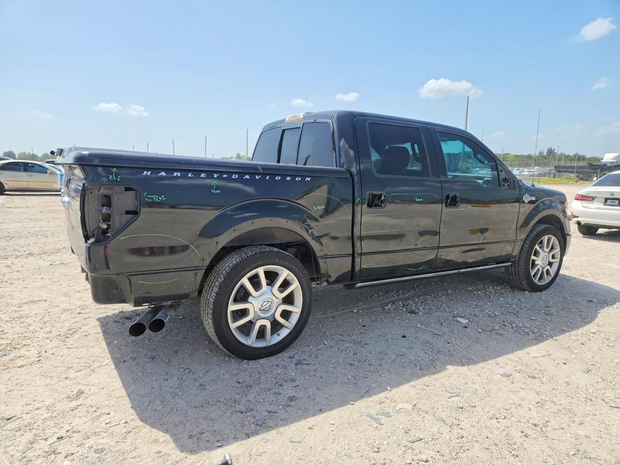 2011 Ford F150 Supercrew Black vin: 1FTFW1C62BFB06075