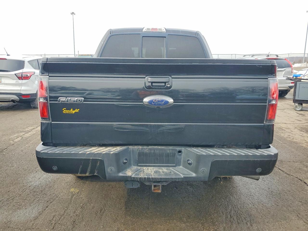 2011 Ford F150 Supercrew Black vin: 1FTFW1C66BFA34460