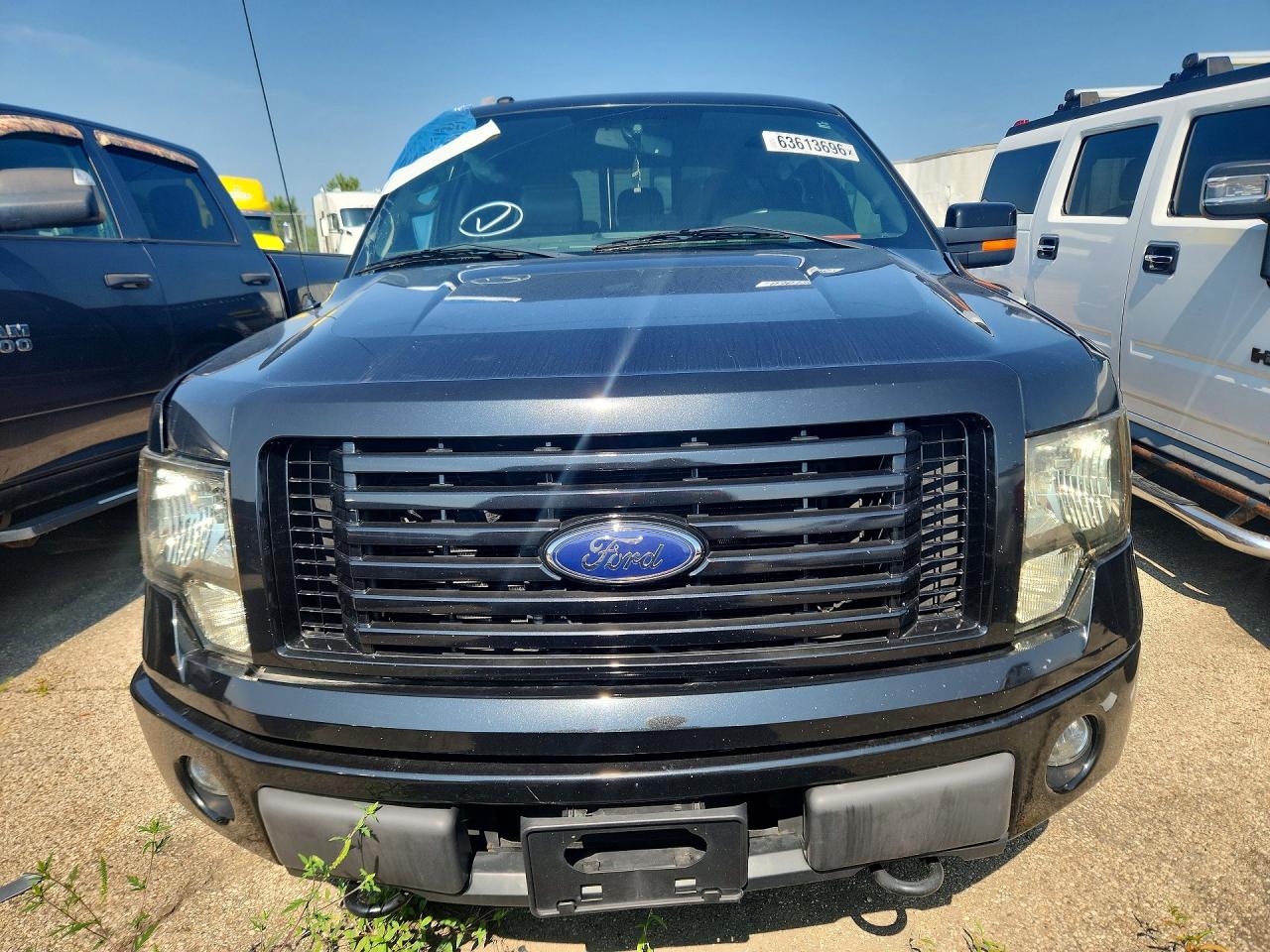 2011 Ford F150 Supercrew Black vin: 1FTFW1C66BFA34460