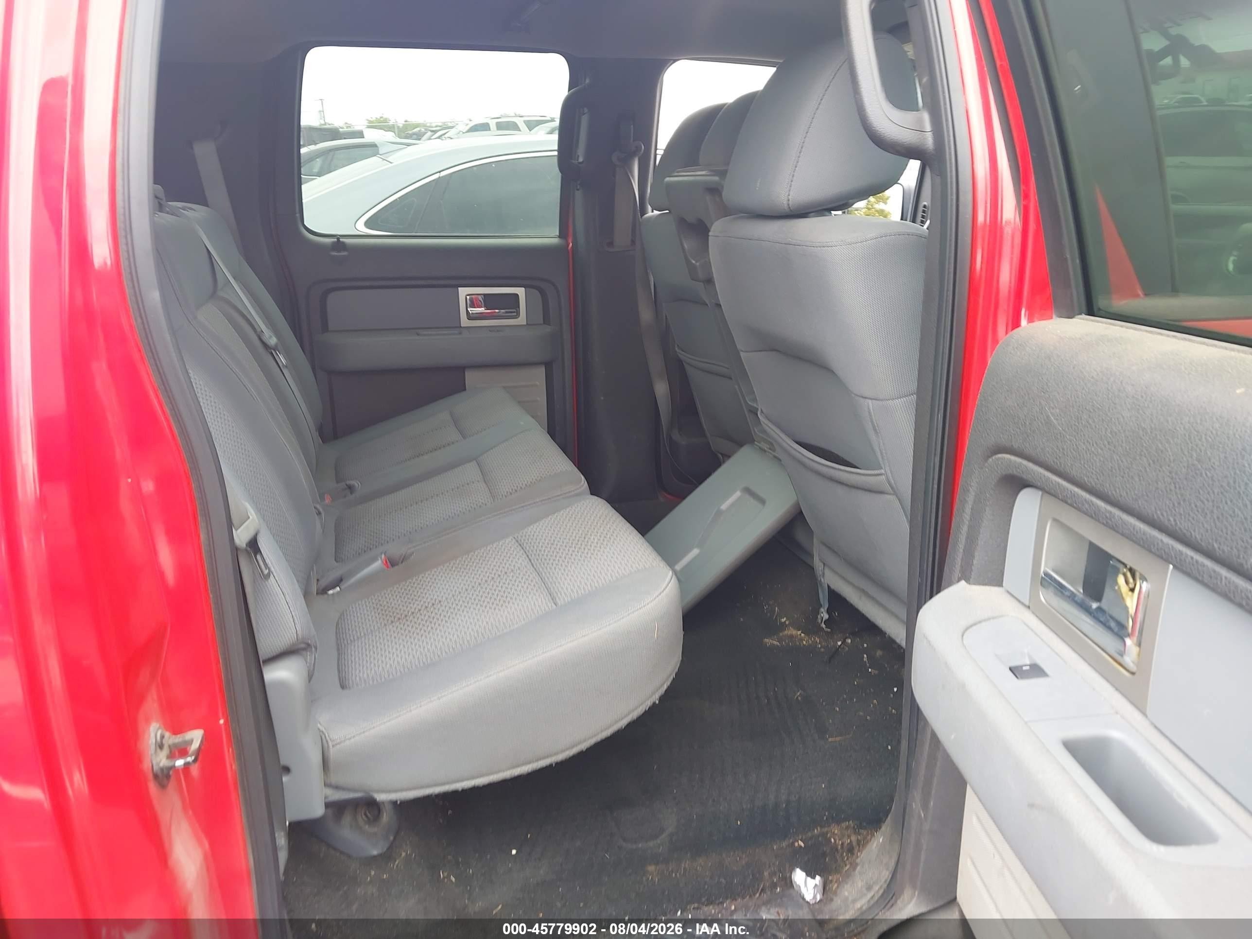 2011 Ford F-150 Xlt Red vin: 1FTFW1CF0BFA19825