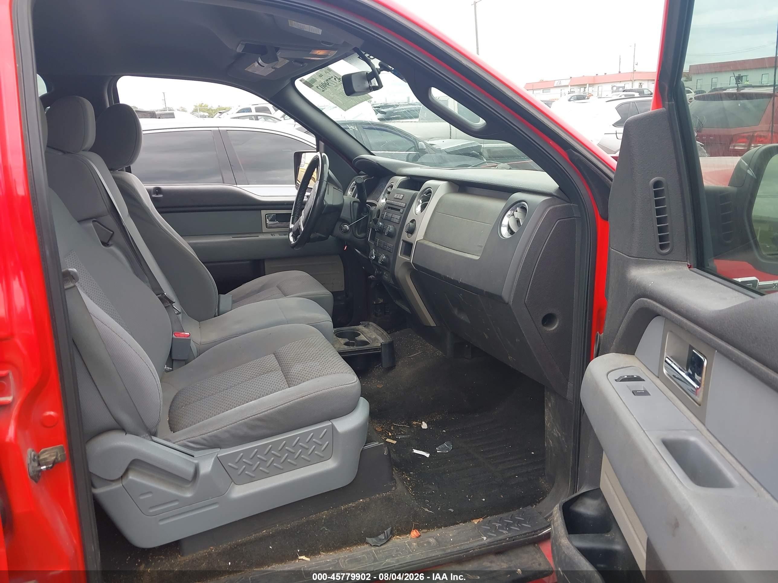 2011 Ford F-150 Xlt Red vin: 1FTFW1CF0BFA19825