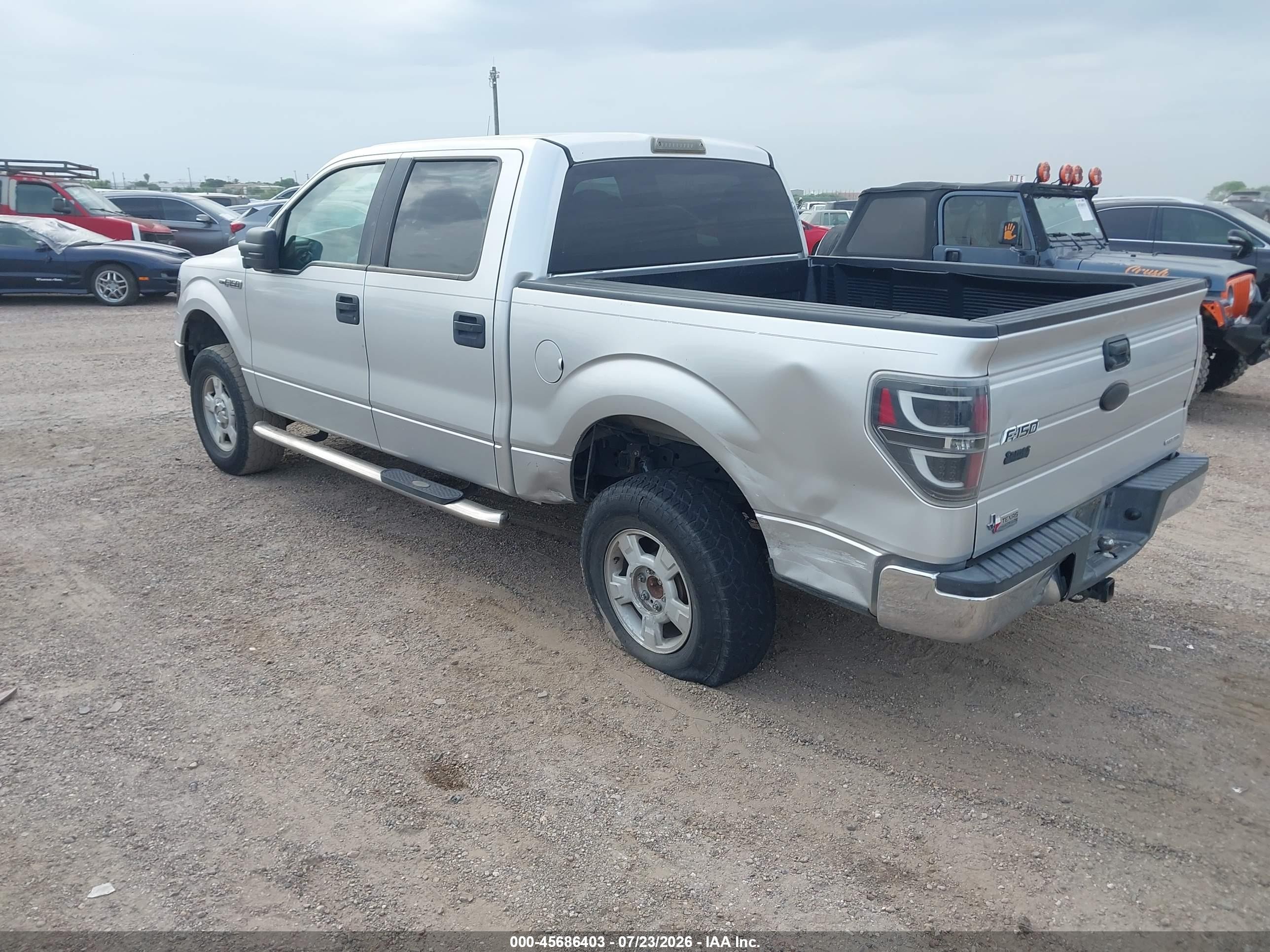2011 Ford F-150 Xlt Серый vin: 1FTFW1CF0BFB56117