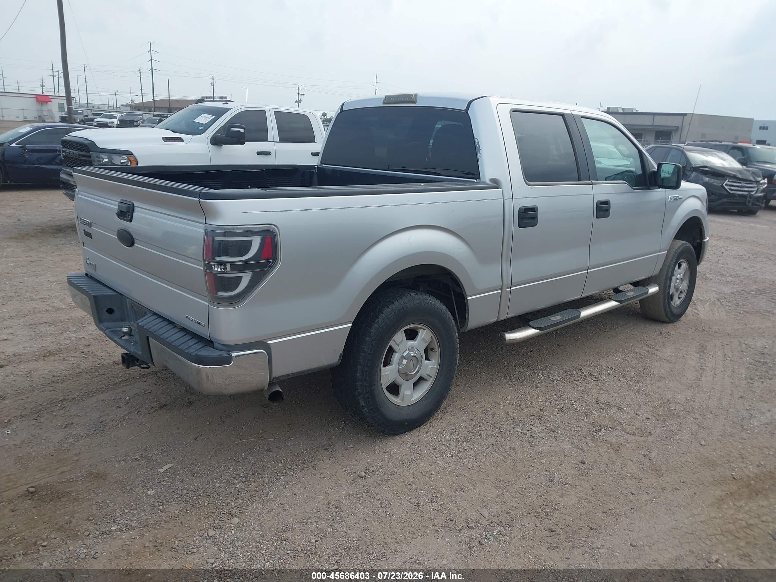 2011 Ford F-150 Xlt Серый vin: 1FTFW1CF0BFB56117