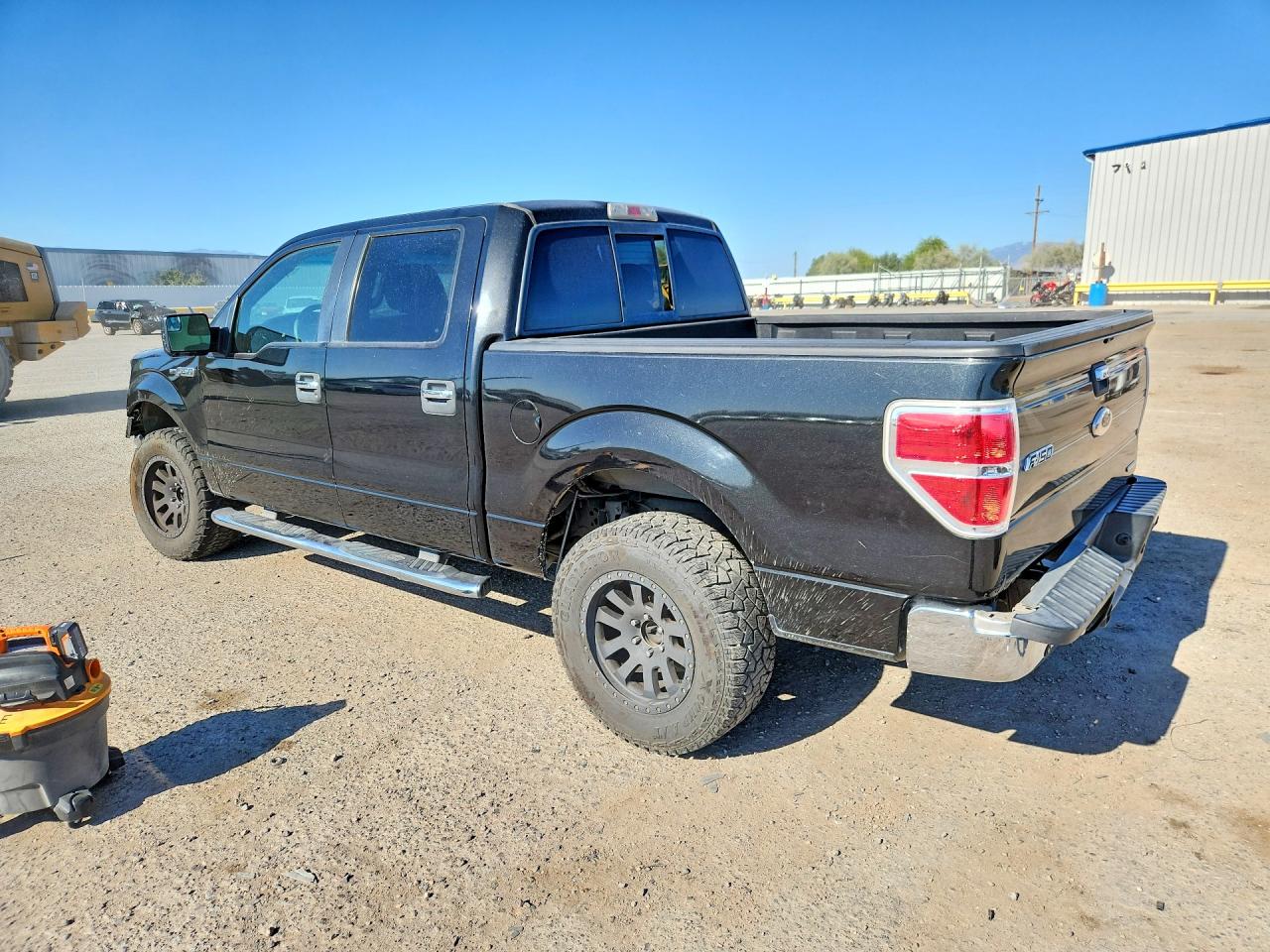 2011 Ford F150 Supercrew Black vin: 1FTFW1CF0BFB78005