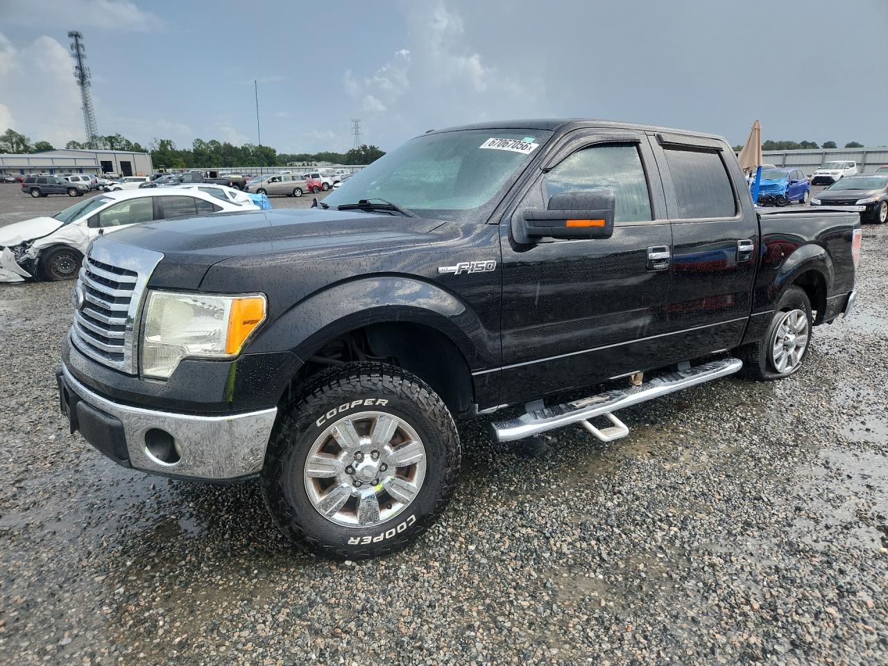 2011 Ford F150 Supercrew Black vin: 1FTFW1CF0BFC69128