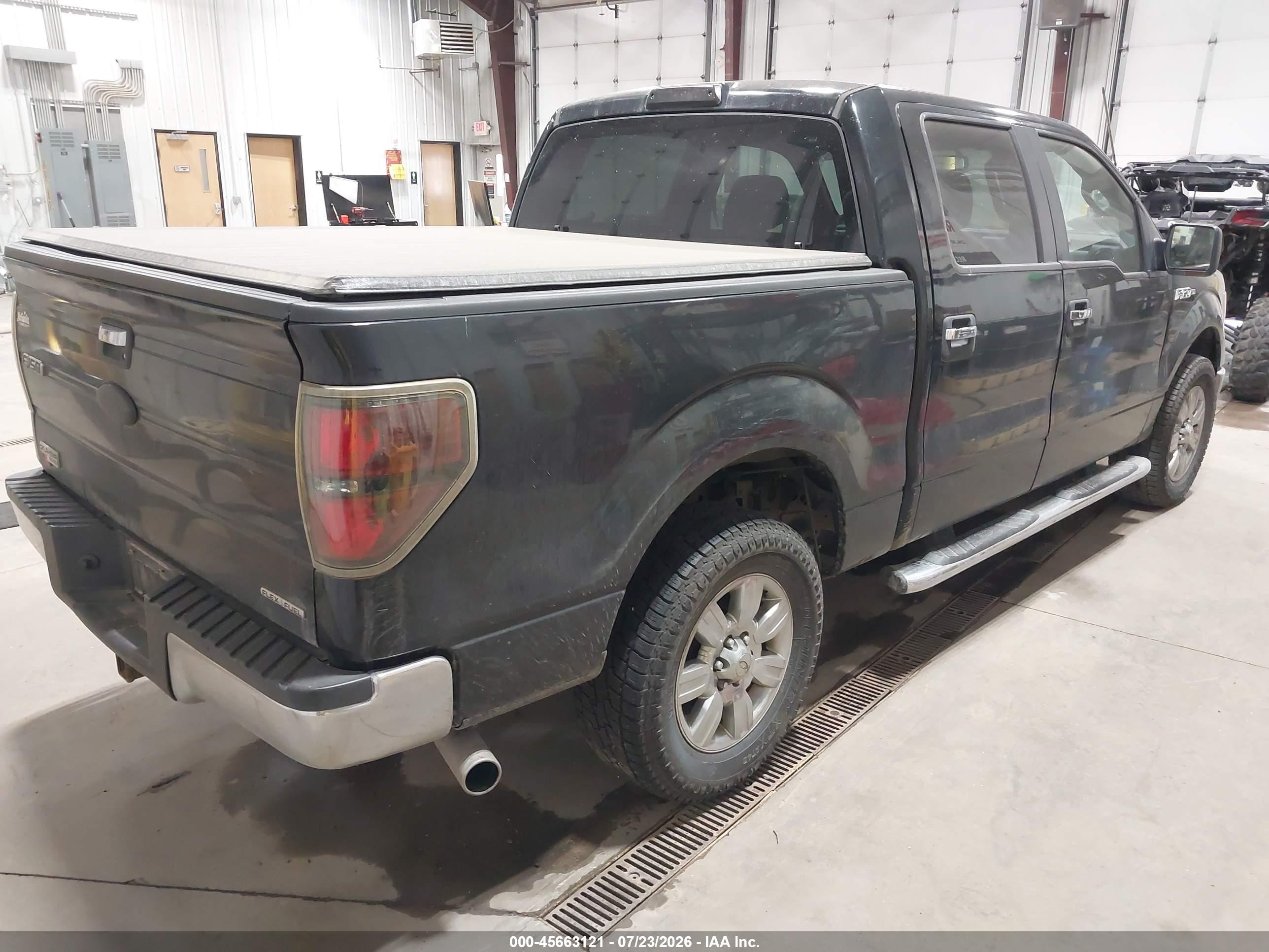 2011 Ford F-150 Xlt Black vin: 1FTFW1CF0BFC72594