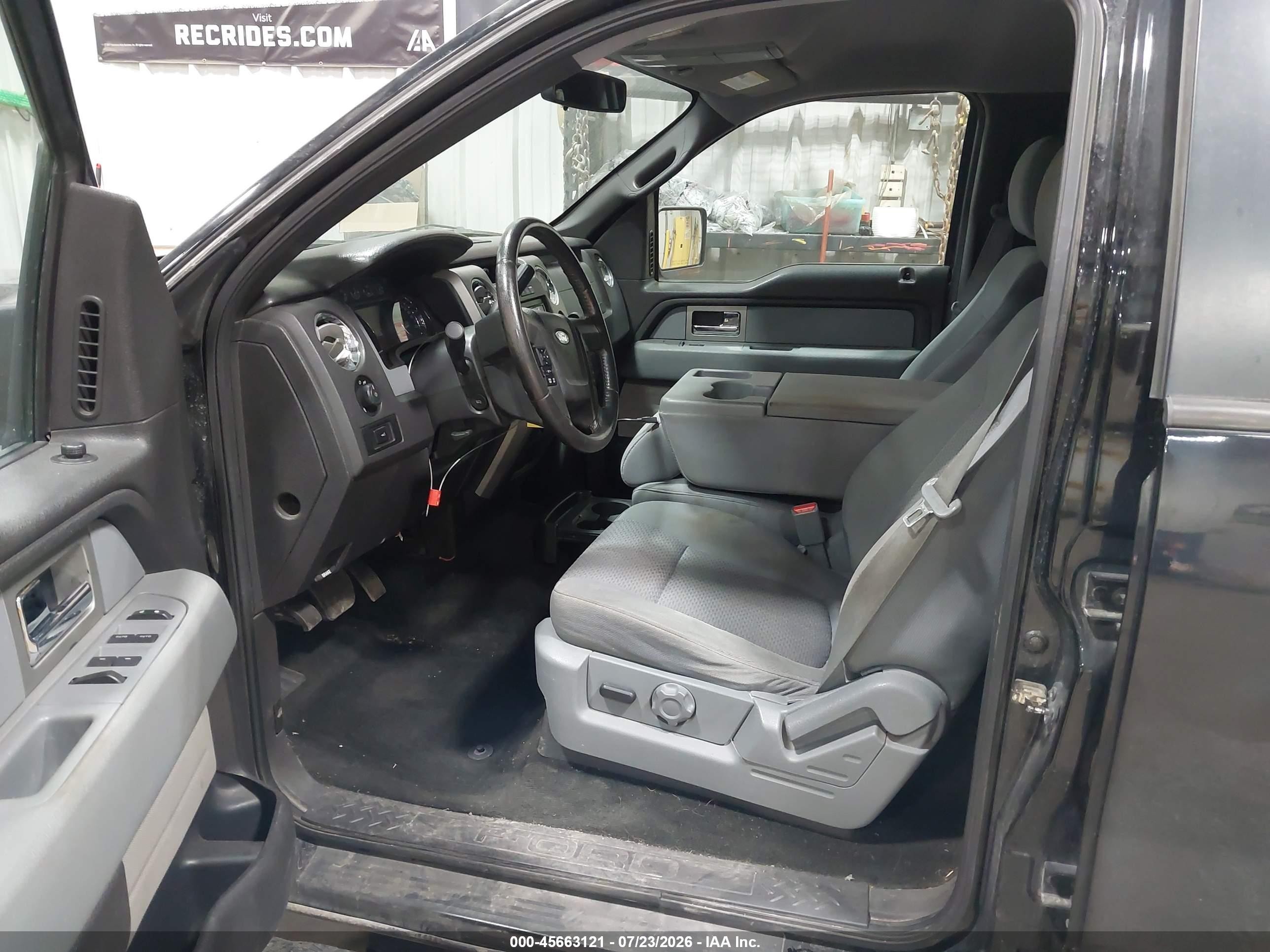 2011 Ford F-150 Xlt Black vin: 1FTFW1CF0BFC72594