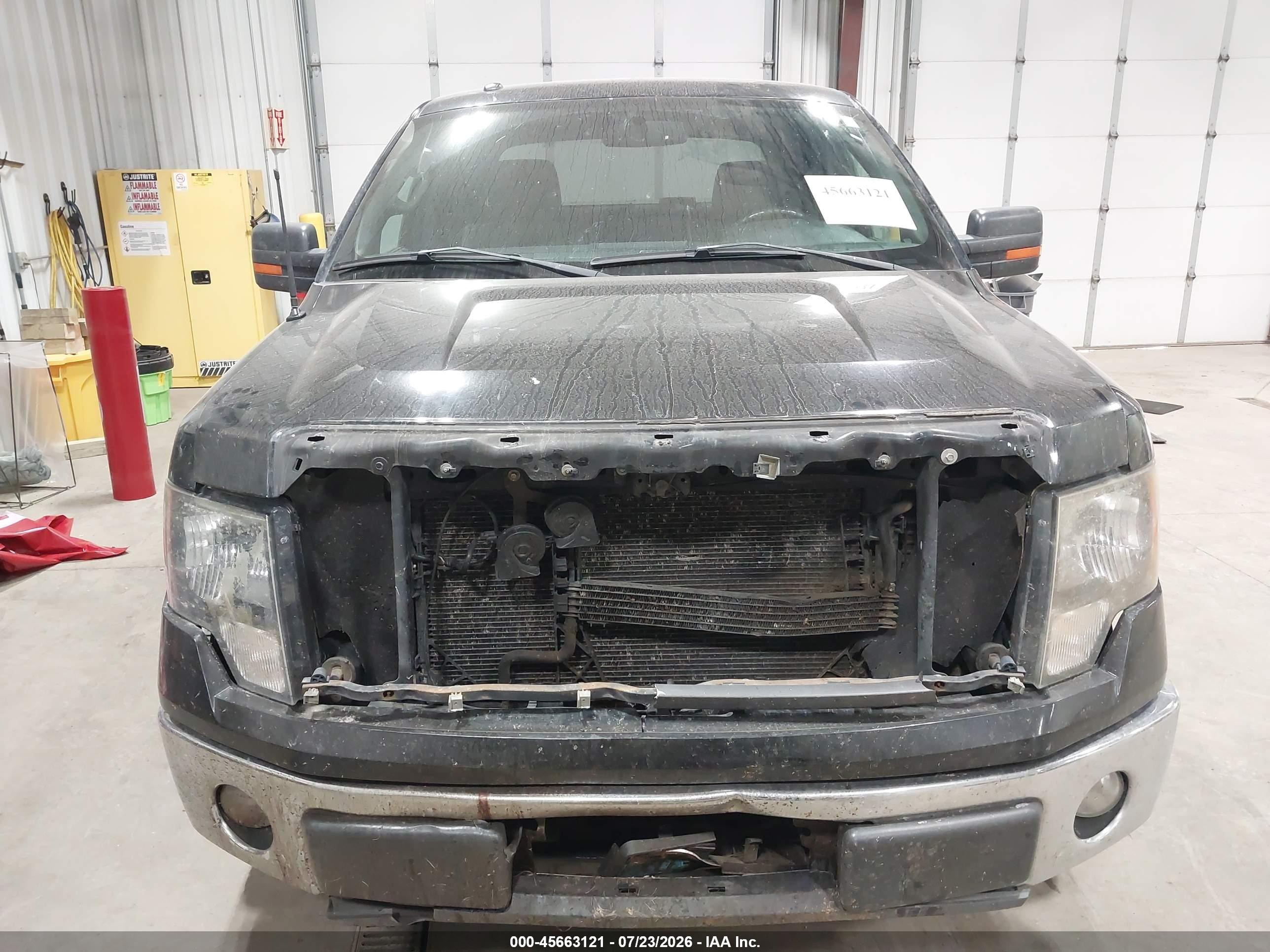 2011 Ford F-150 Xlt Black vin: 1FTFW1CF0BFC72594