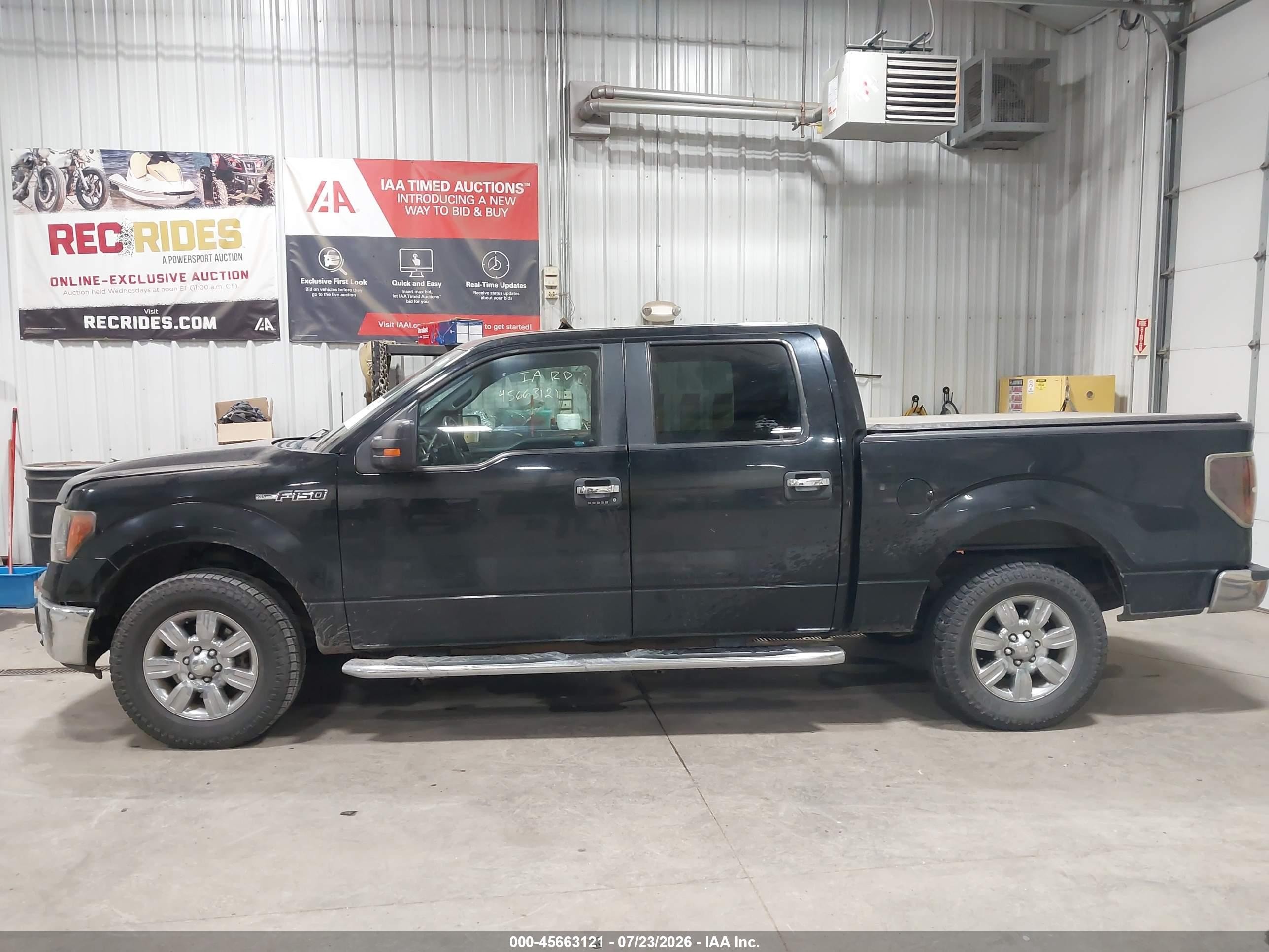 2011 Ford F-150 Xlt Black vin: 1FTFW1CF0BFC72594