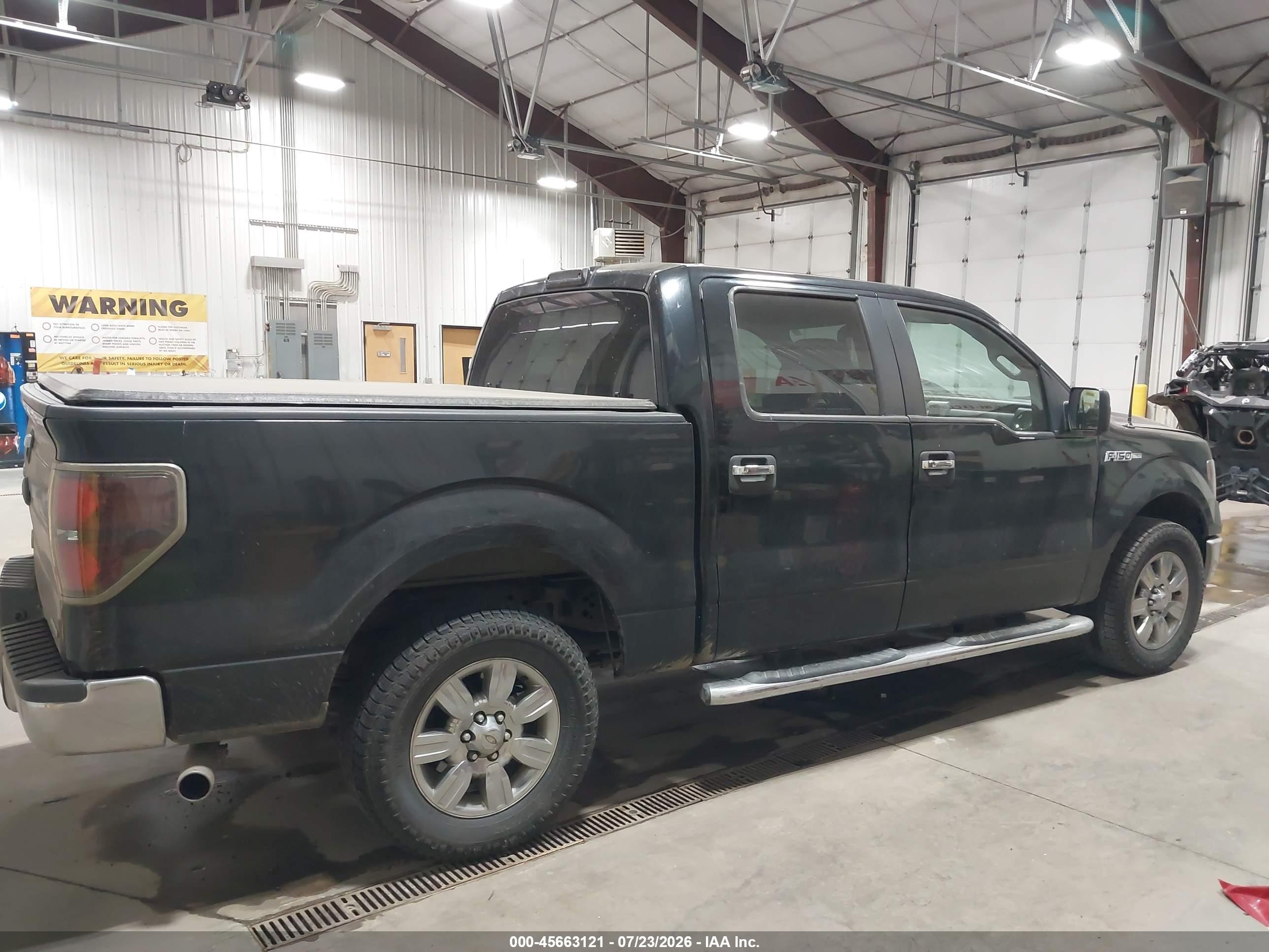 2011 Ford F-150 Xlt Black vin: 1FTFW1CF0BFC72594