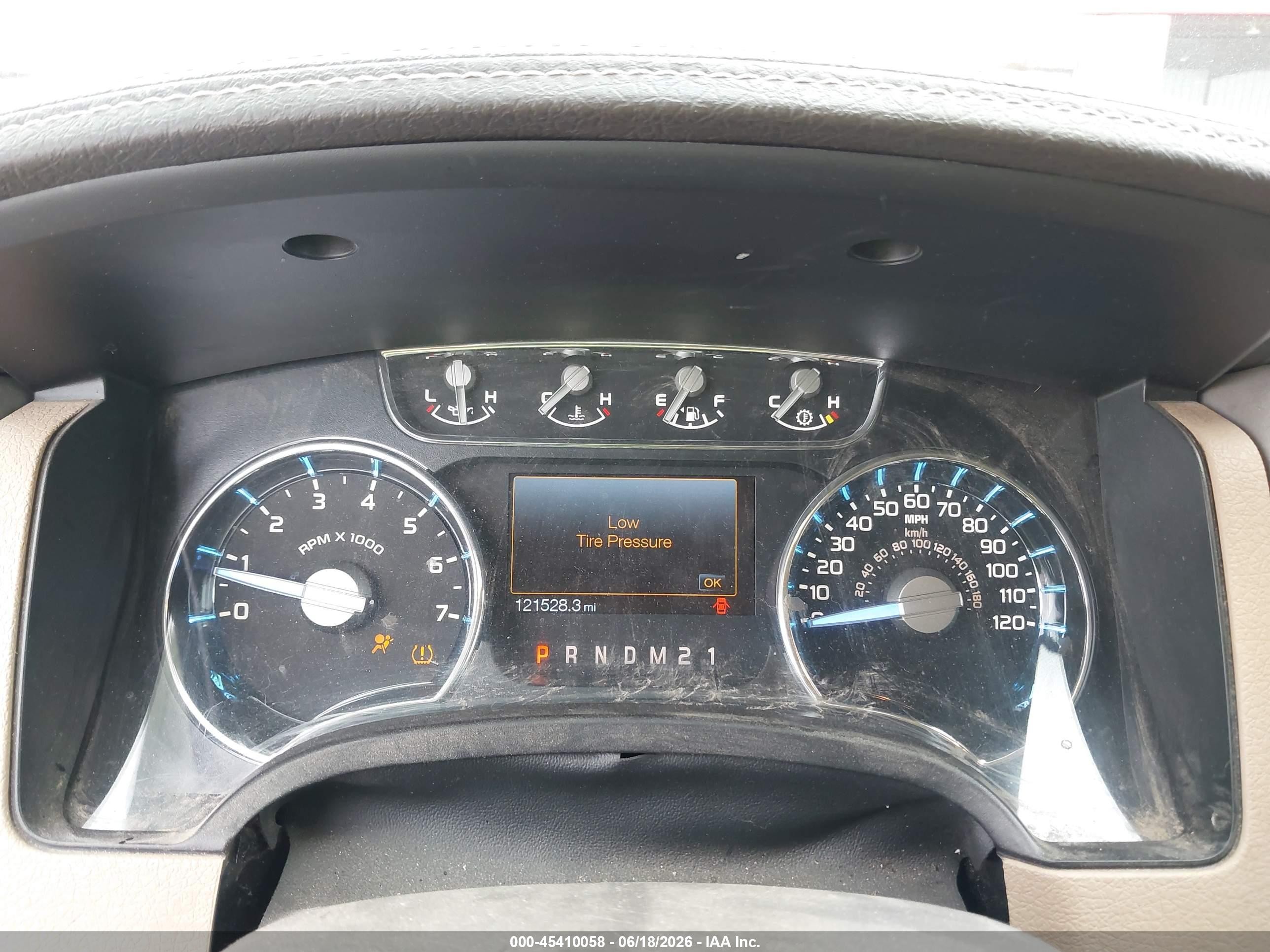 2011 Ford F-150 Lariat Red vin: 1FTFW1CF0BKD40769