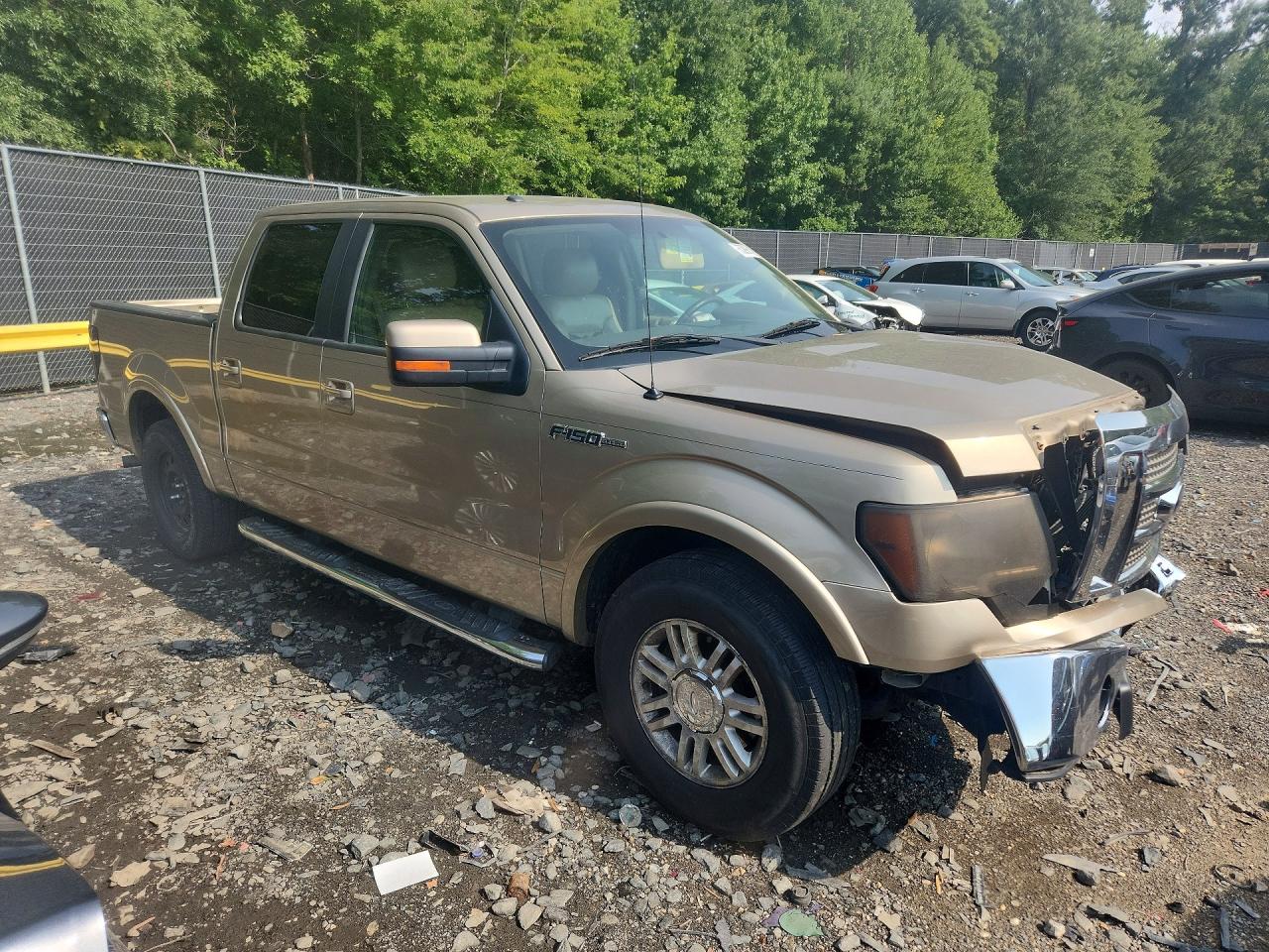 2012 Ford F150 Supercrew Brown vin: 1FTFW1CF0CFC24031