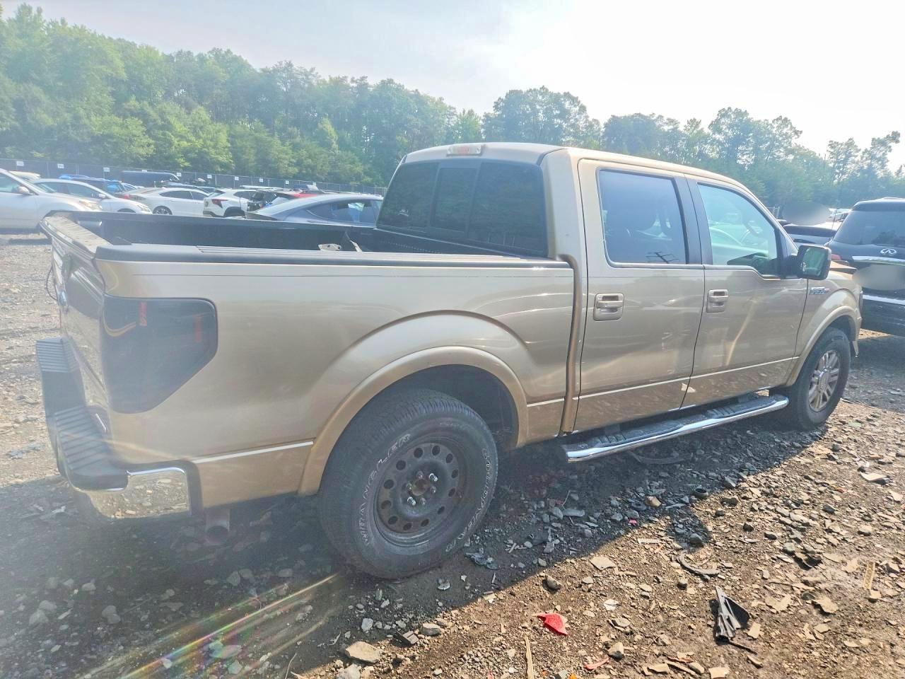 2012 Ford F150 Supercrew Brown vin: 1FTFW1CF0CFC24031