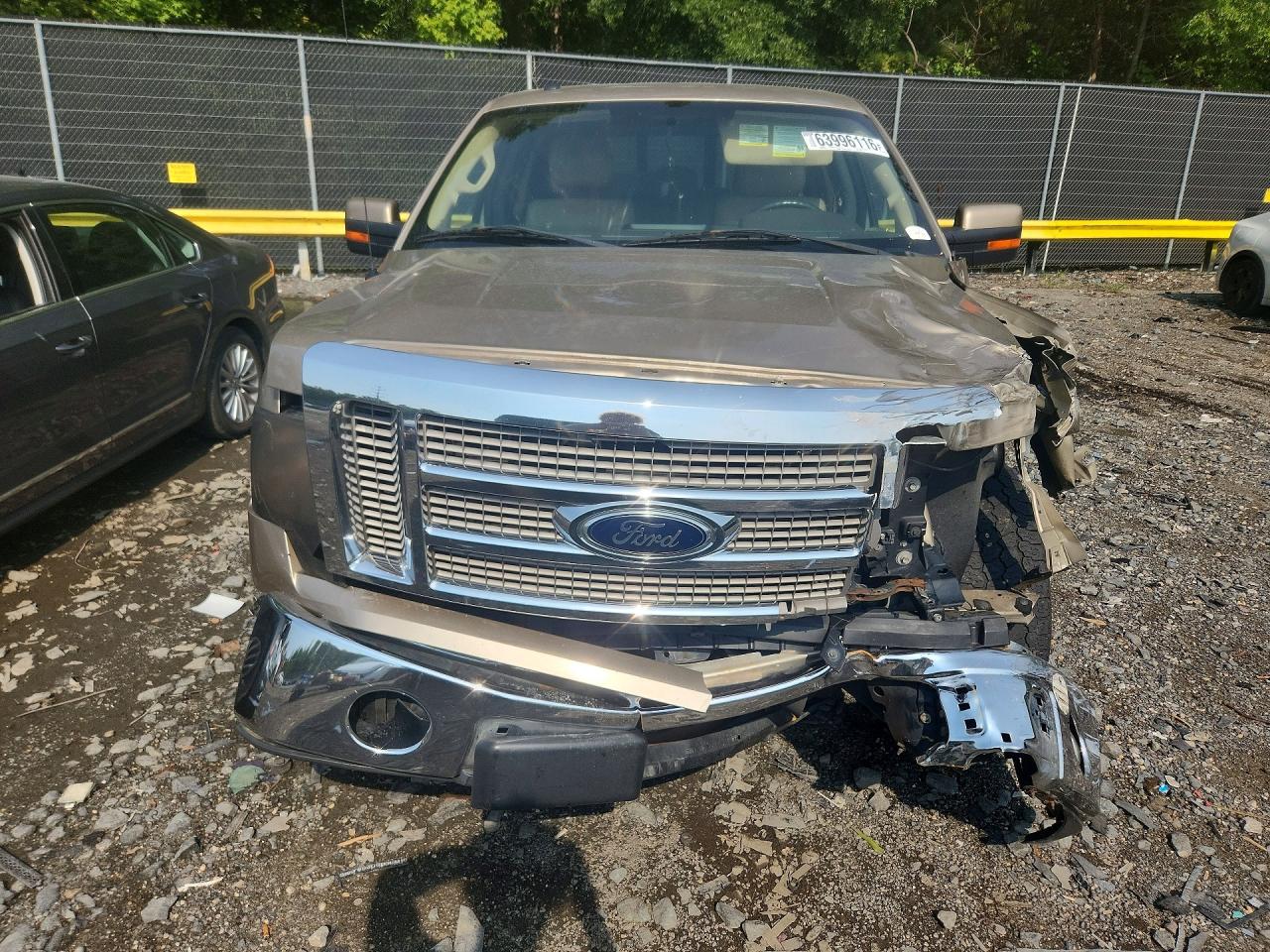 2012 Ford F150 Supercrew Brown vin: 1FTFW1CF0CFC24031
