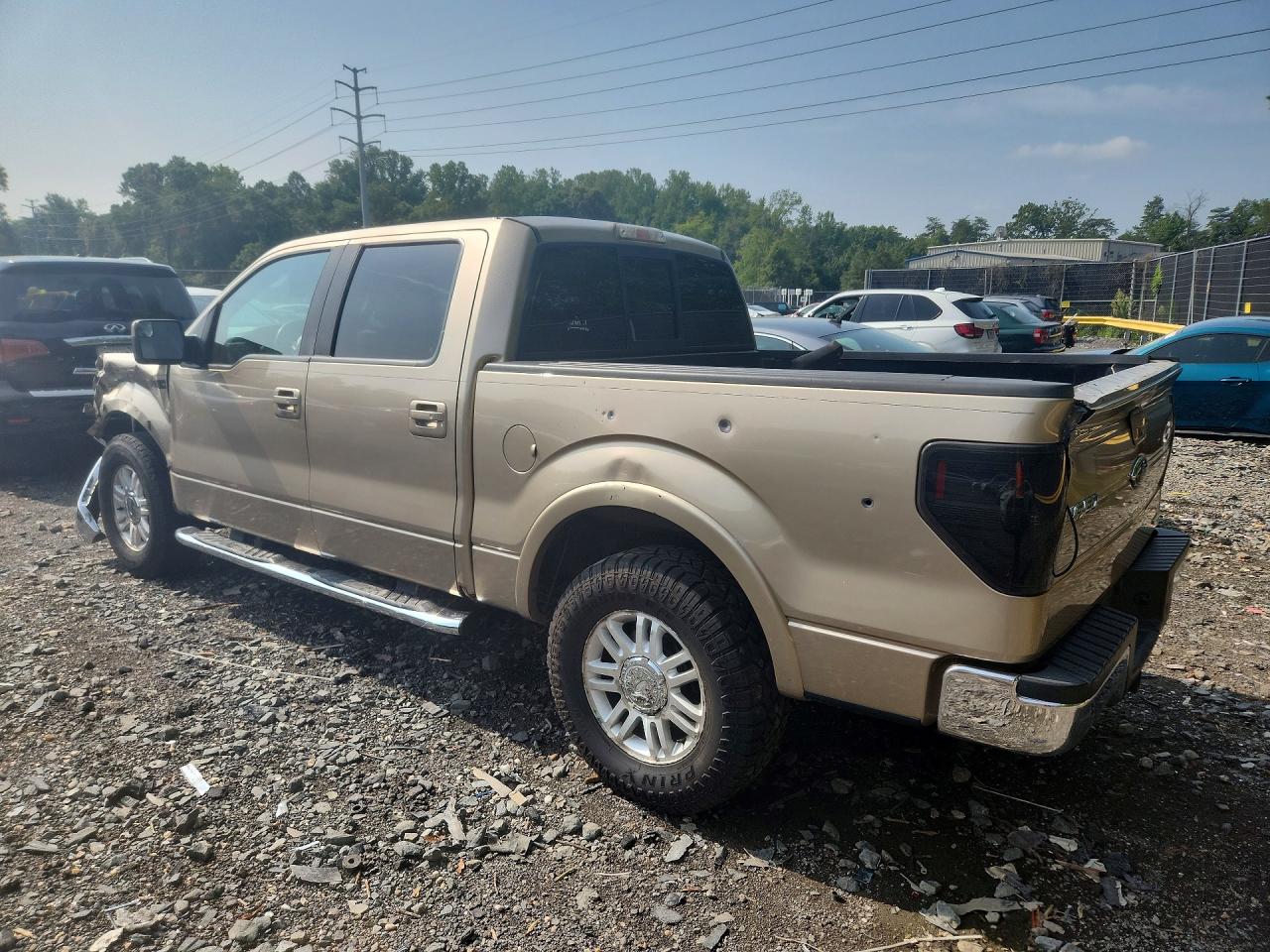 2012 Ford F150 Supercrew Brown vin: 1FTFW1CF0CFC24031