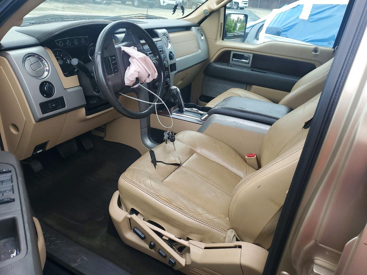 2012 Ford F150 Supercrew Brown vin: 1FTFW1CF0CFC24031