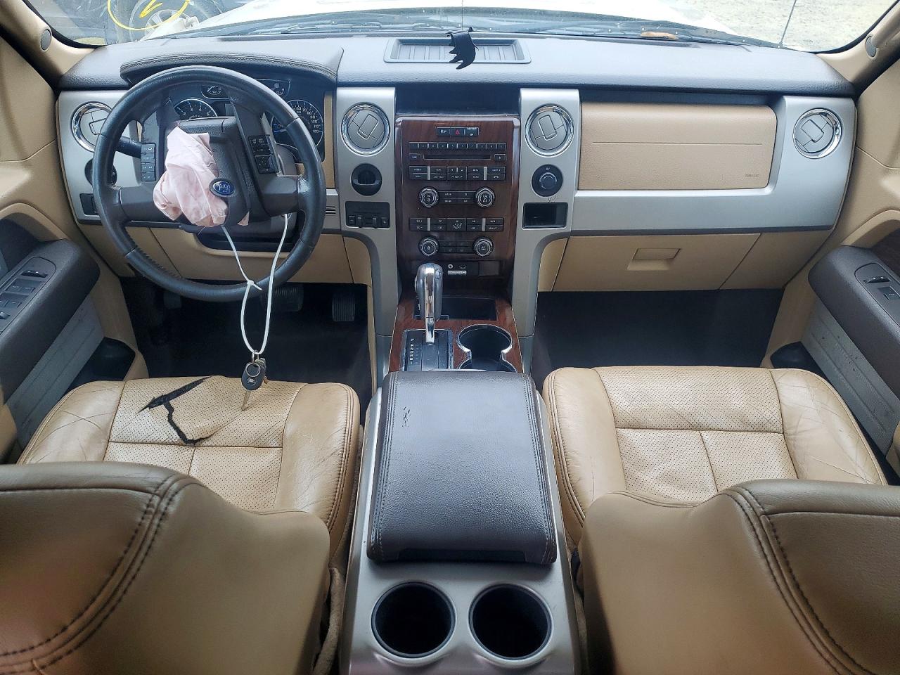 2012 Ford F150 Supercrew Brown vin: 1FTFW1CF0CFC24031