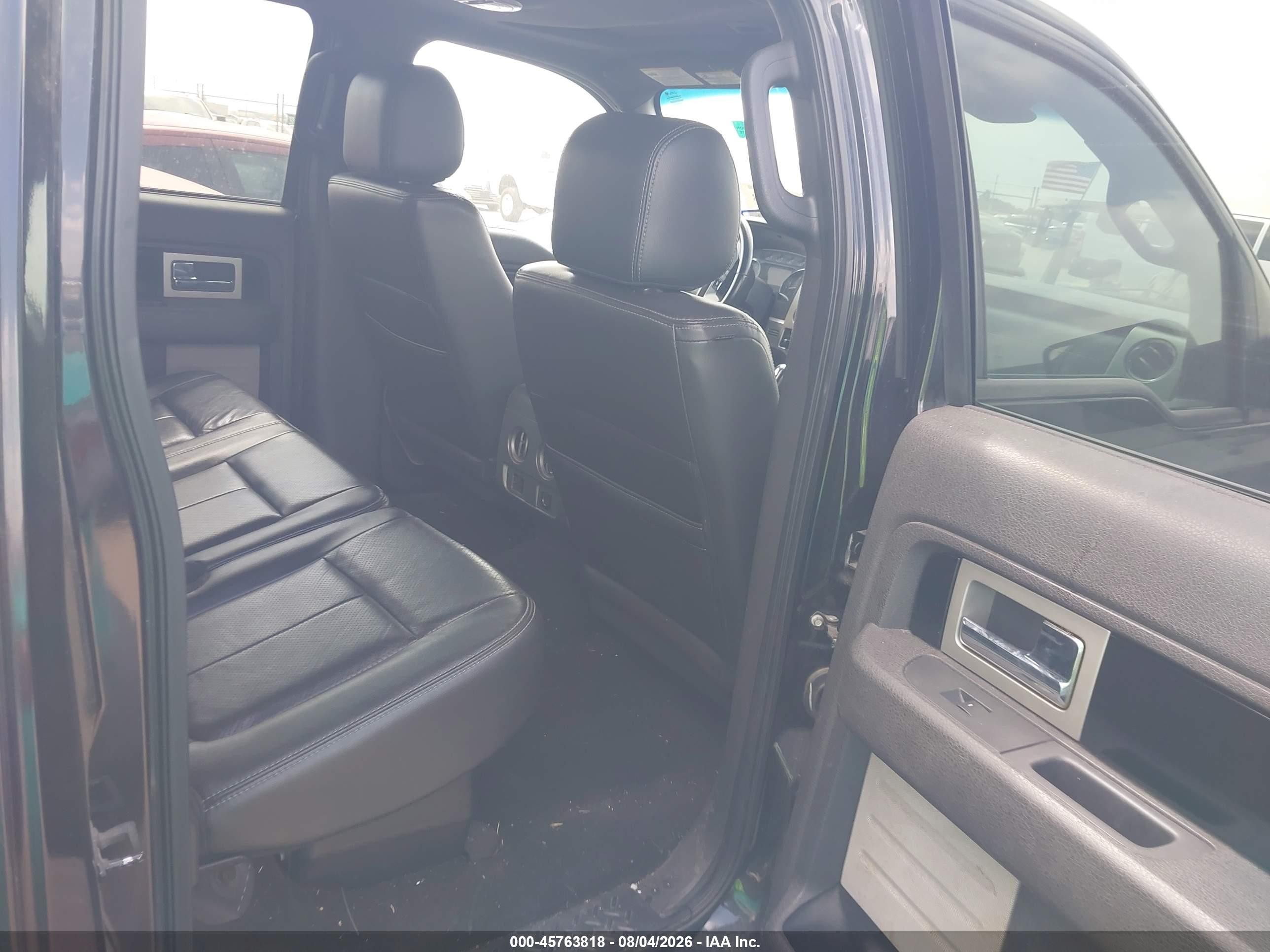 2012 Ford F-150 Fx2 Black vin: 1FTFW1CF0CFC55201