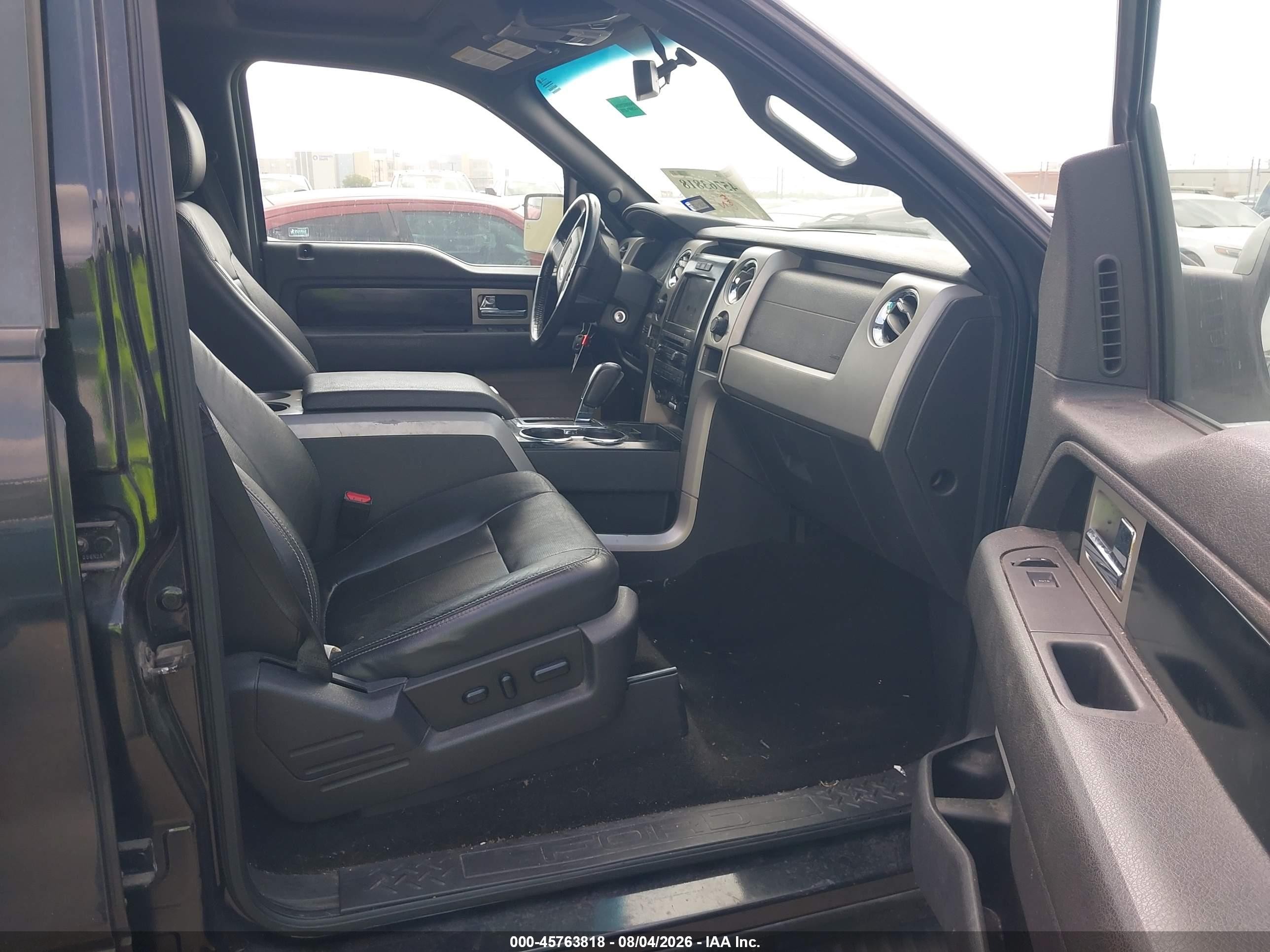 2012 Ford F-150 Fx2 Black vin: 1FTFW1CF0CFC55201