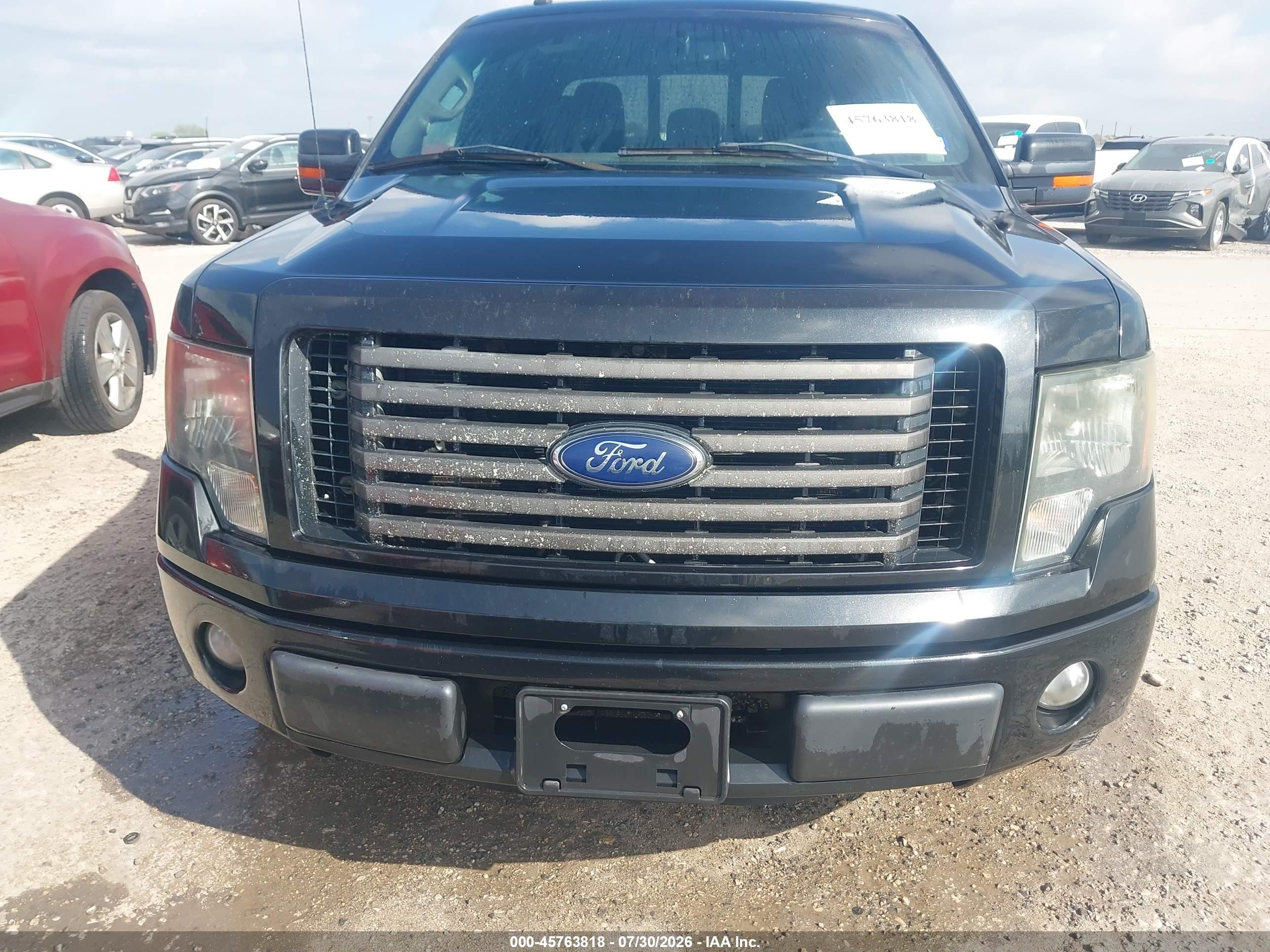 2012 Ford F-150 Fx2 Black vin: 1FTFW1CF0CFC55201