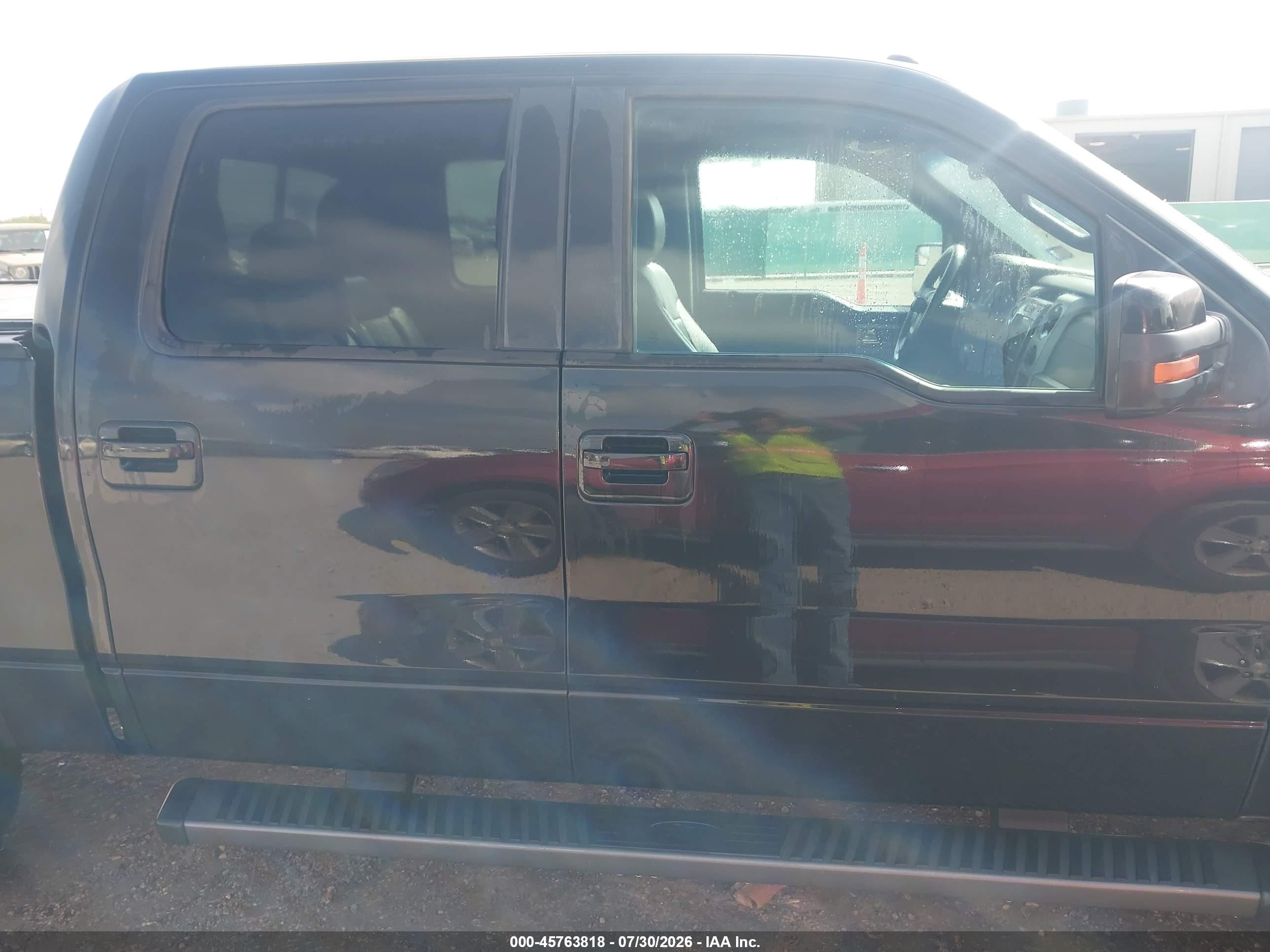 2012 Ford F-150 Fx2 Black vin: 1FTFW1CF0CFC55201