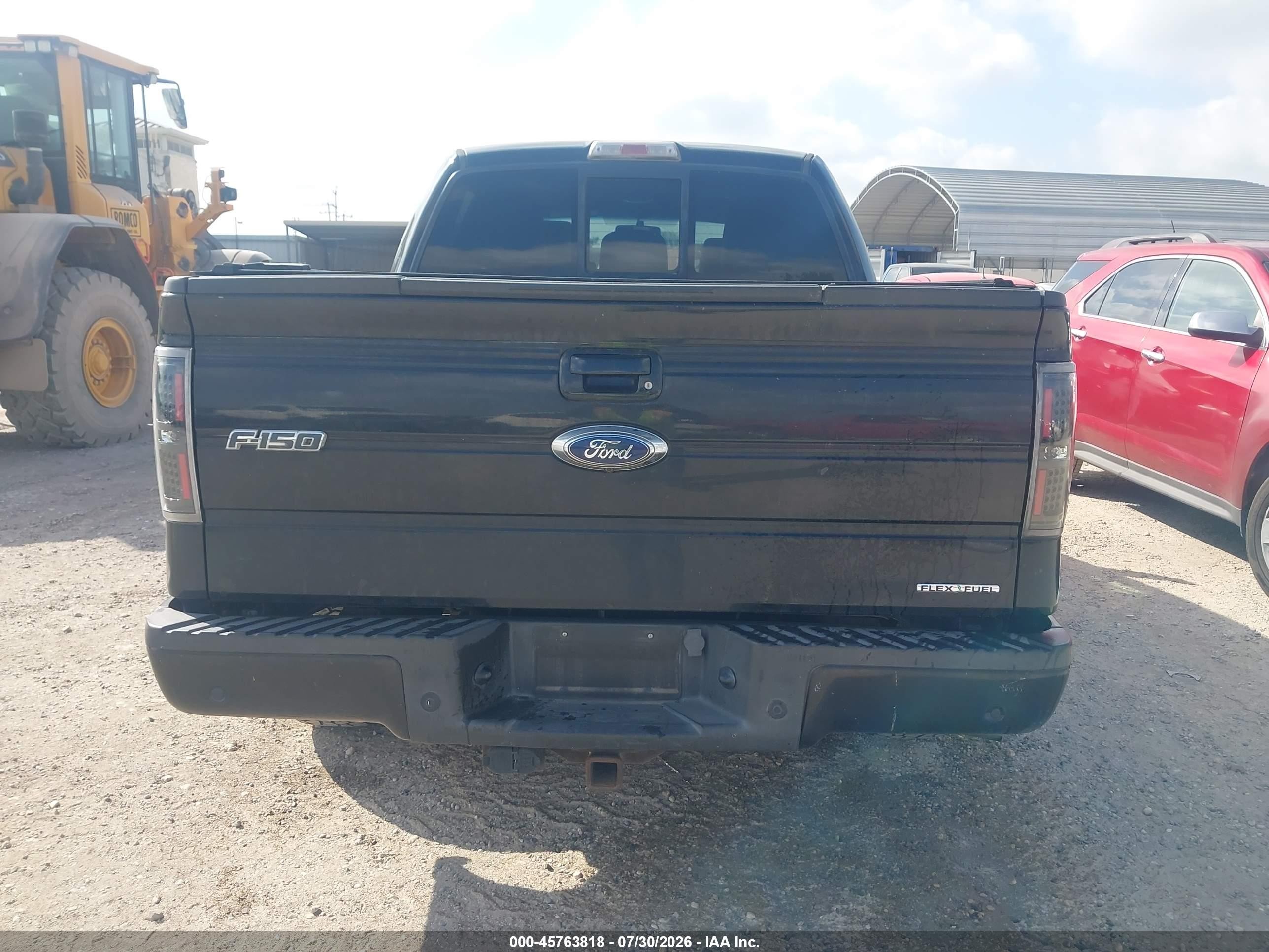 2012 Ford F-150 Fx2 Black vin: 1FTFW1CF0CFC55201