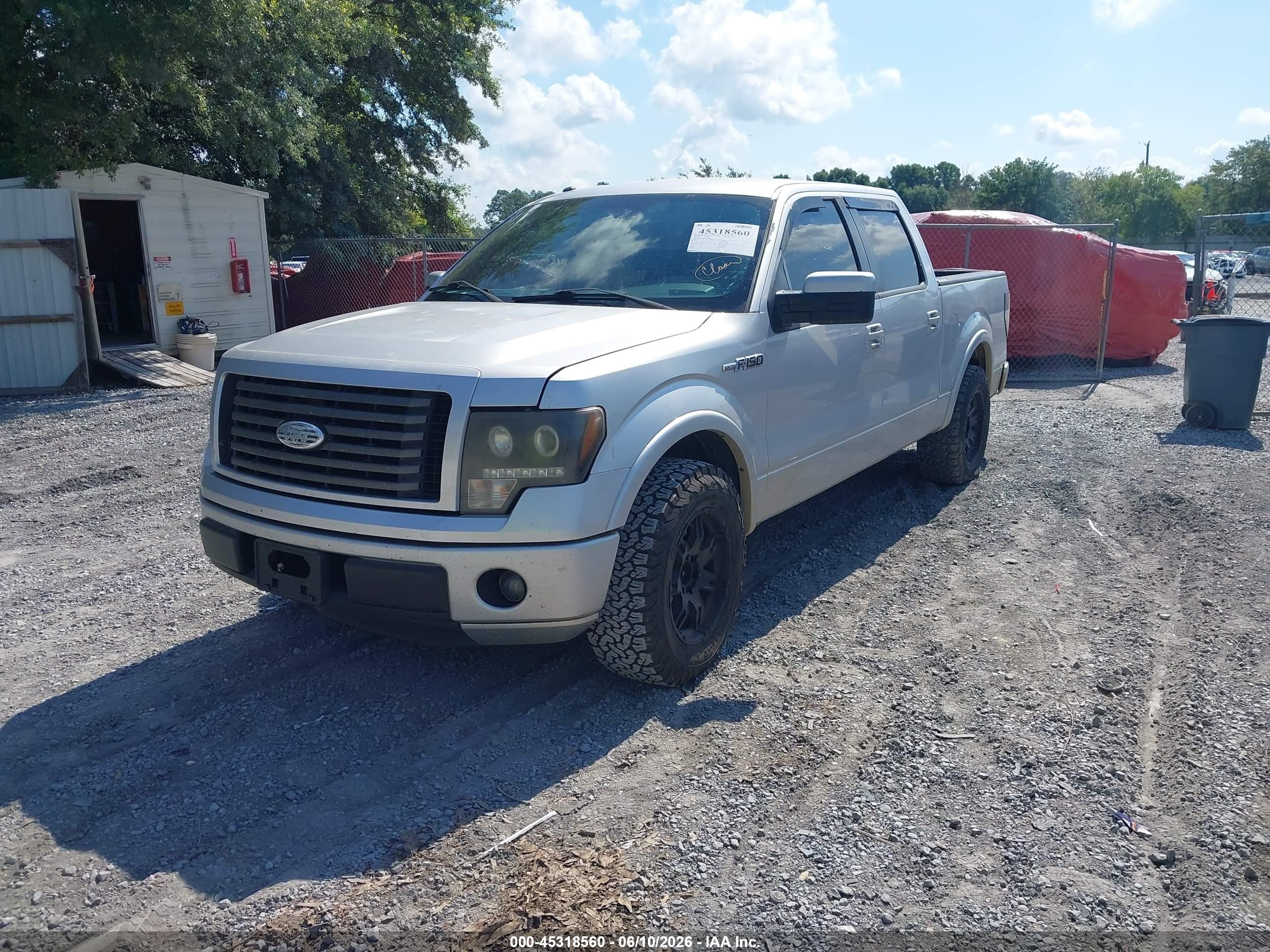 2012 Ford F-150 Fx2 Silver vin: 1FTFW1CF0CFC69504
