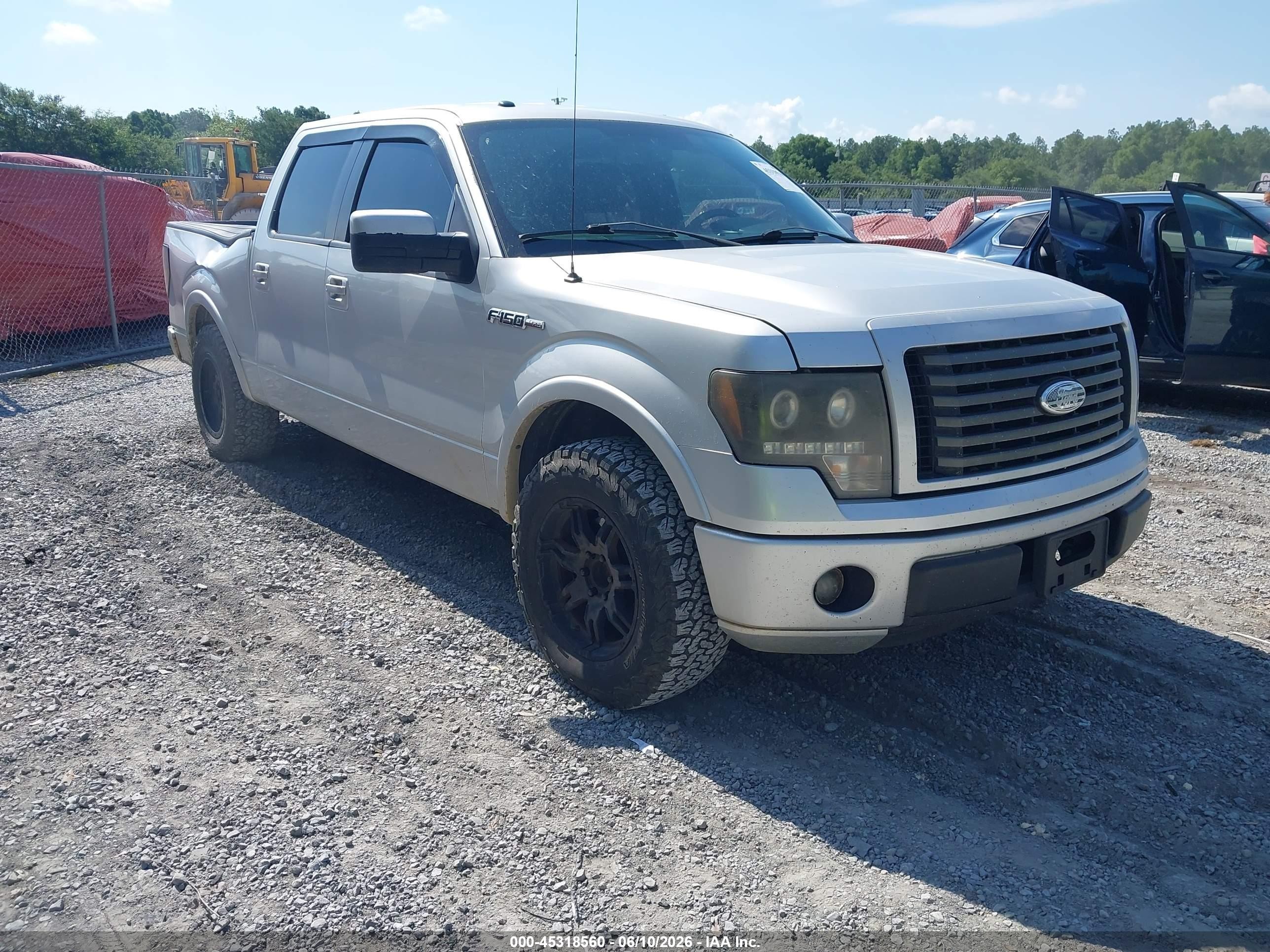 2012 Ford F-150 Fx2 Silver vin: 1FTFW1CF0CFC69504