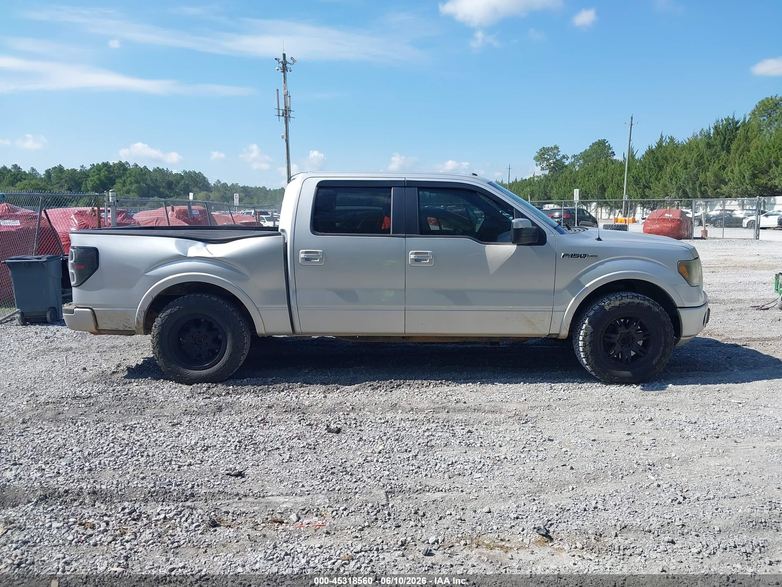 2012 Ford F-150 Fx2 Silver vin: 1FTFW1CF0CFC69504
