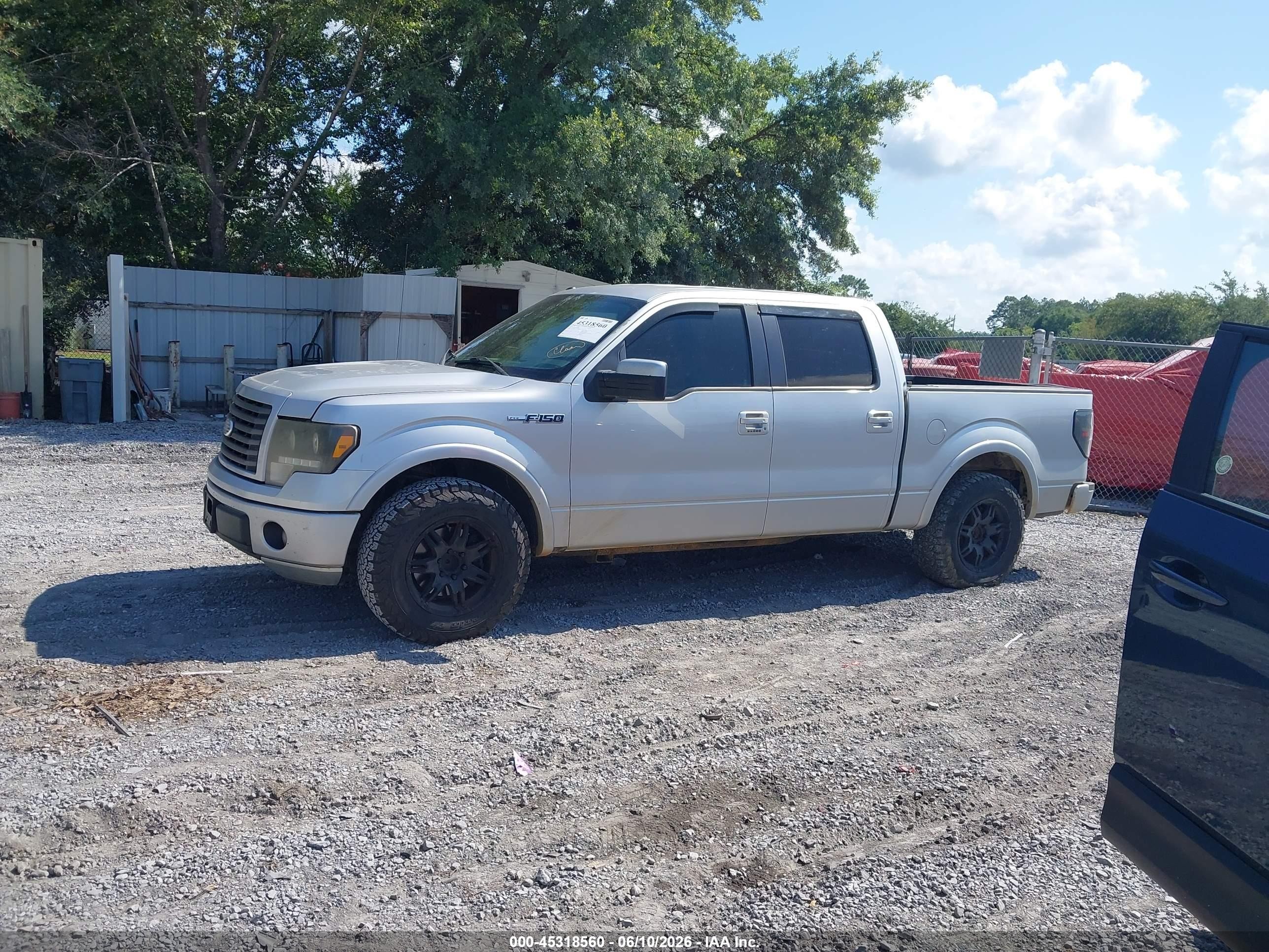2012 Ford F-150 Fx2 Silver vin: 1FTFW1CF0CFC69504