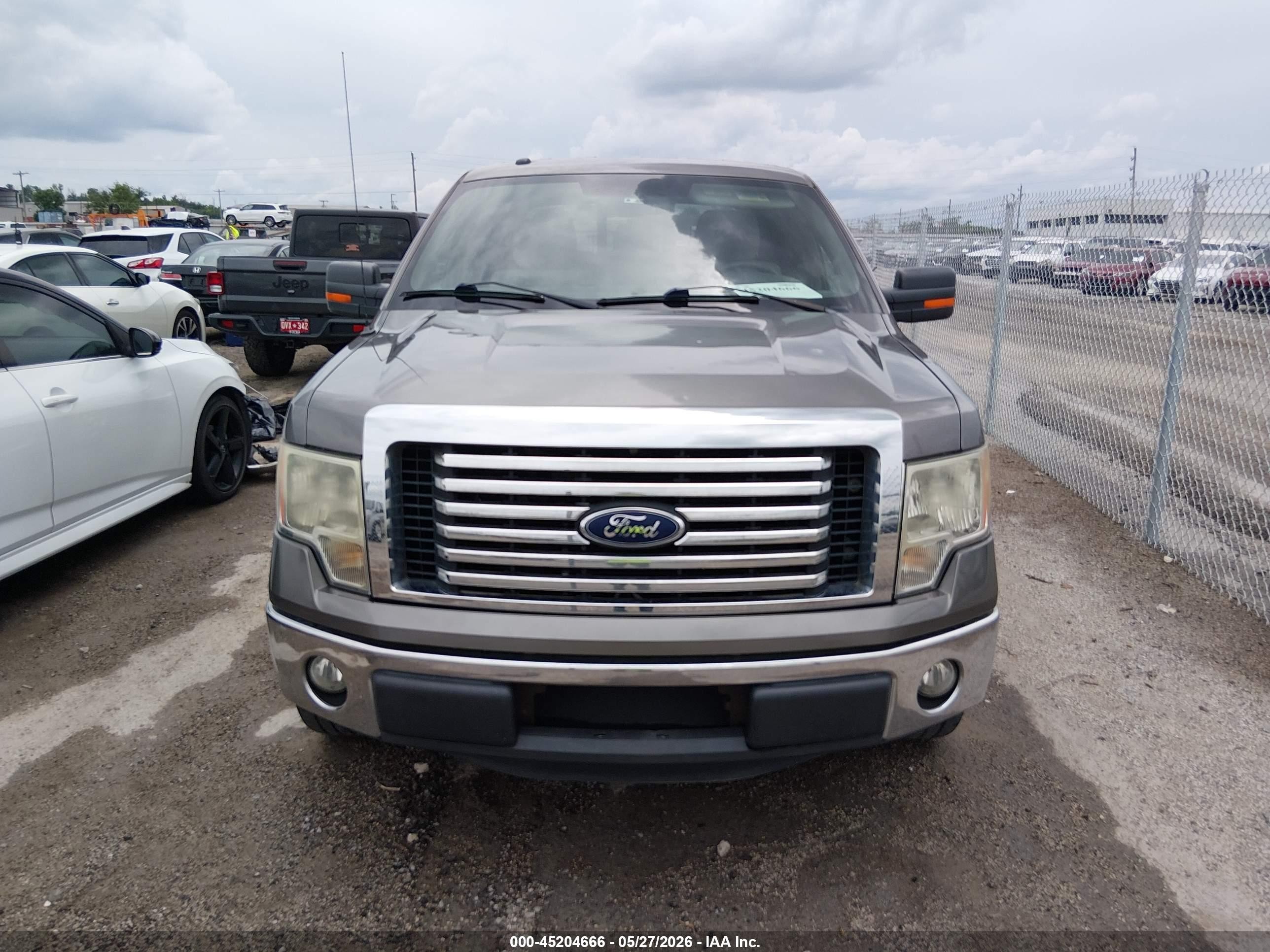 2012 Ford F-150 Xlt Gray vin: 1FTFW1CF0CFC95309