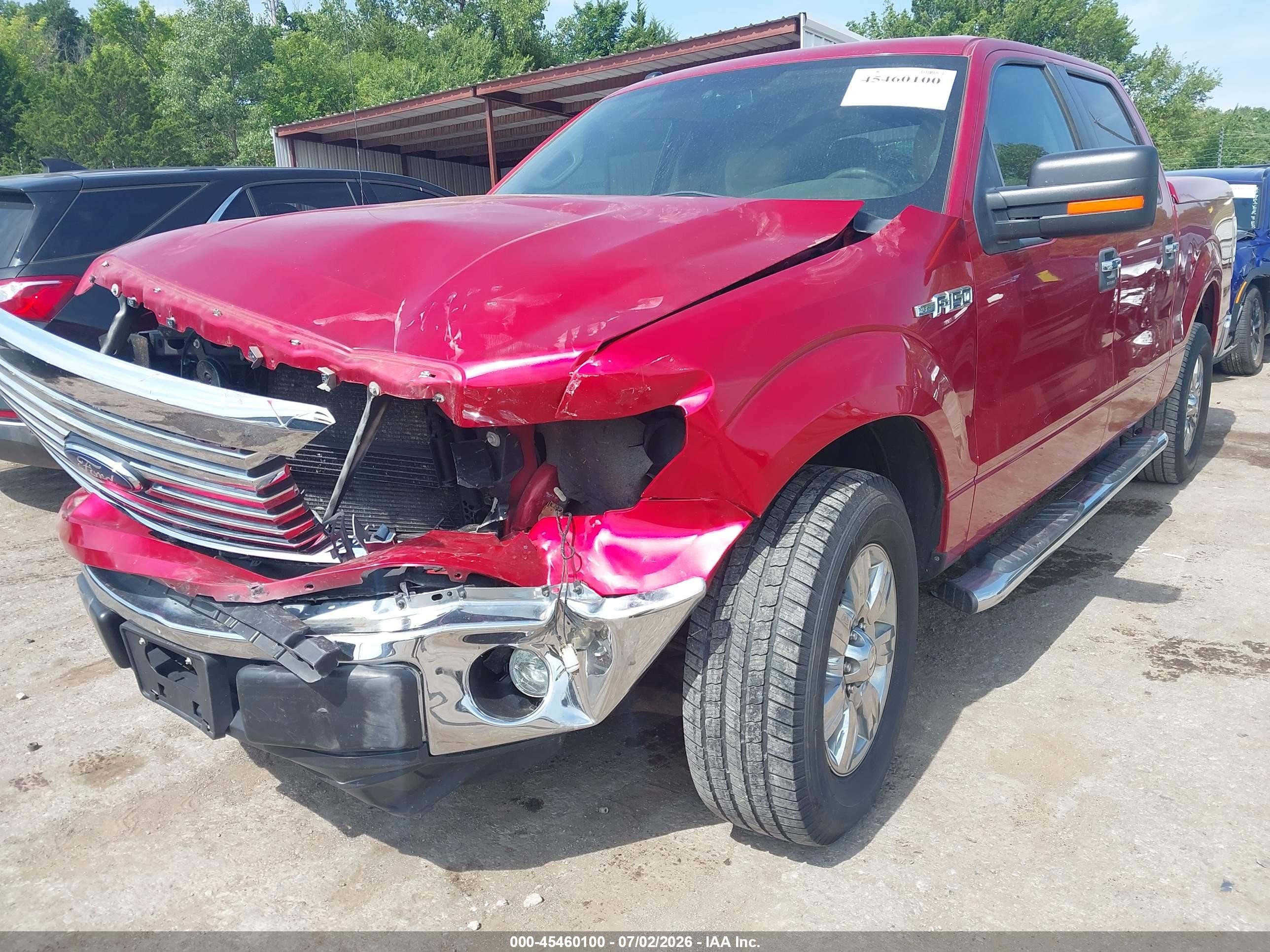 2012 Ford F-150 Fx2/king Ranch/lariat/platinum/xl/xlt Red vin: 1FTFW1CF0CKE33387