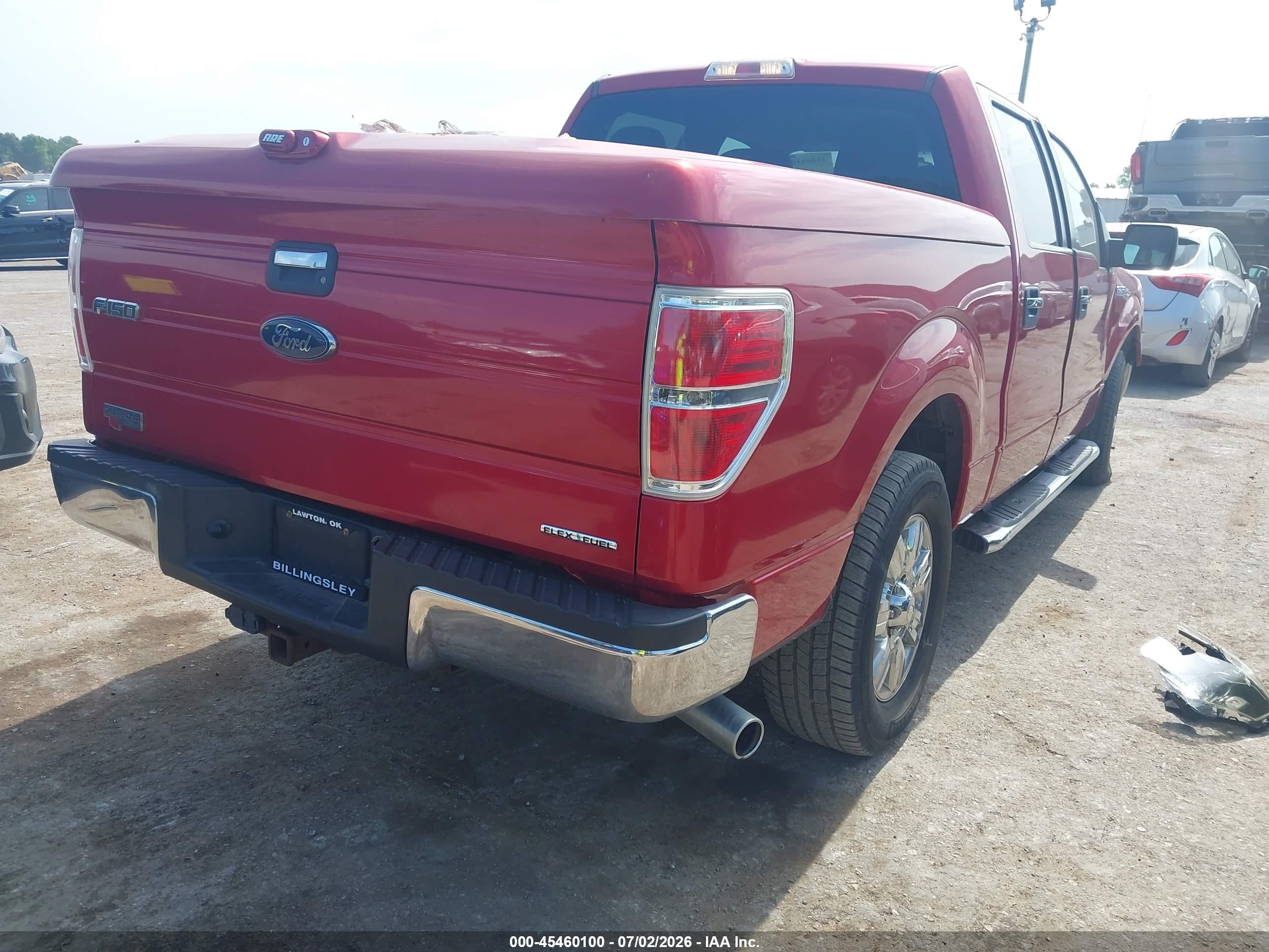 2012 Ford F-150 Fx2/king Ranch/lariat/platinum/xl/xlt Red vin: 1FTFW1CF0CKE33387