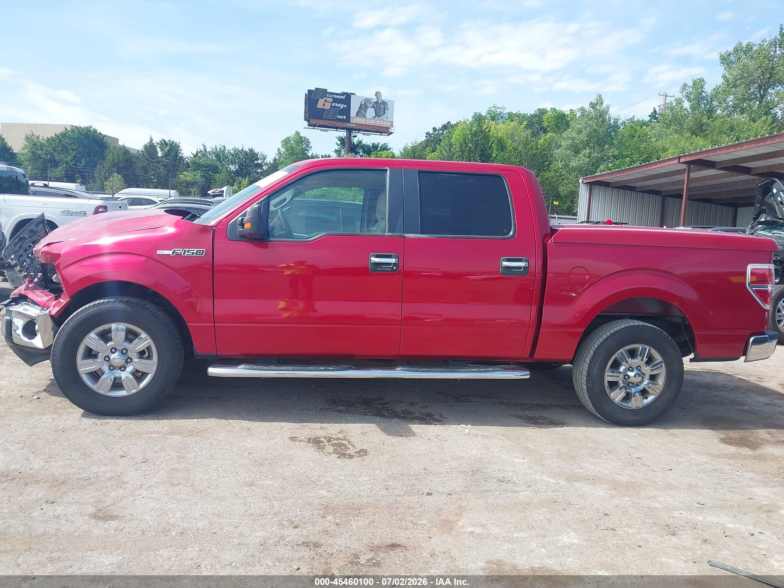 2012 Ford F-150 Fx2/king Ranch/lariat/platinum/xl/xlt Red vin: 1FTFW1CF0CKE33387