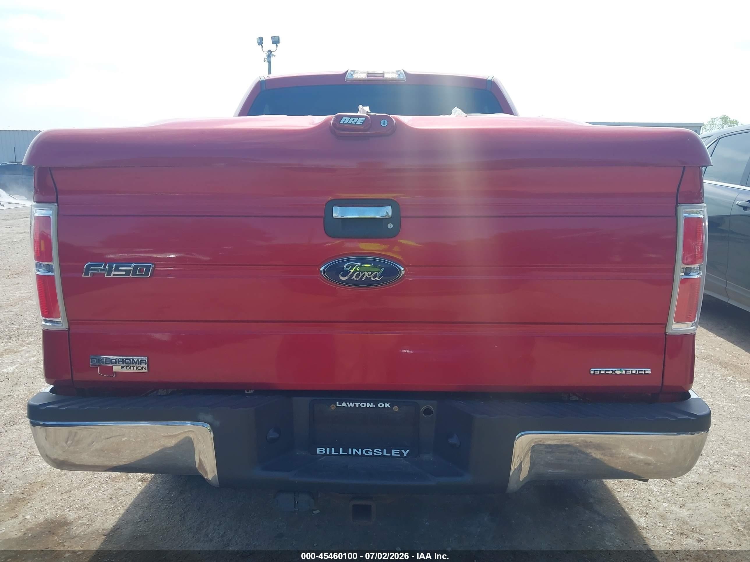 2012 Ford F-150 Fx2/king Ranch/lariat/platinum/xl/xlt Red vin: 1FTFW1CF0CKE33387