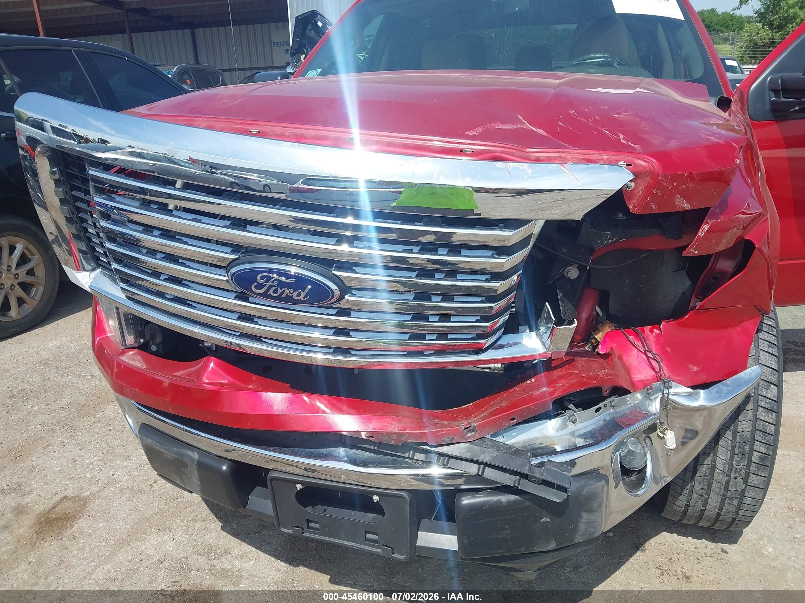 2012 Ford F-150 Fx2/king Ranch/lariat/platinum/xl/xlt Red vin: 1FTFW1CF0CKE33387