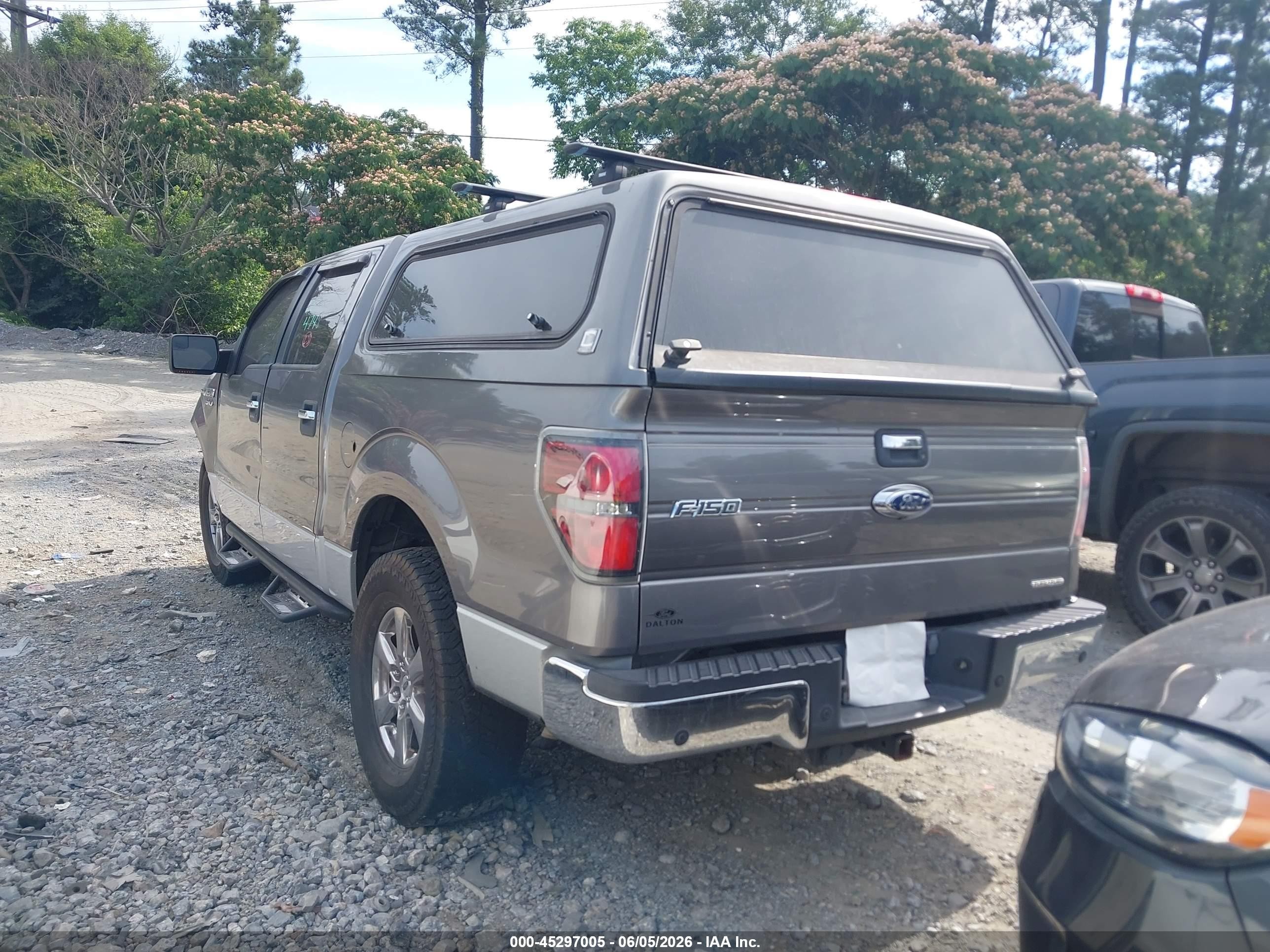 2013 Ford F-150 Xlt Gray vin: 1FTFW1CF0DFA42217