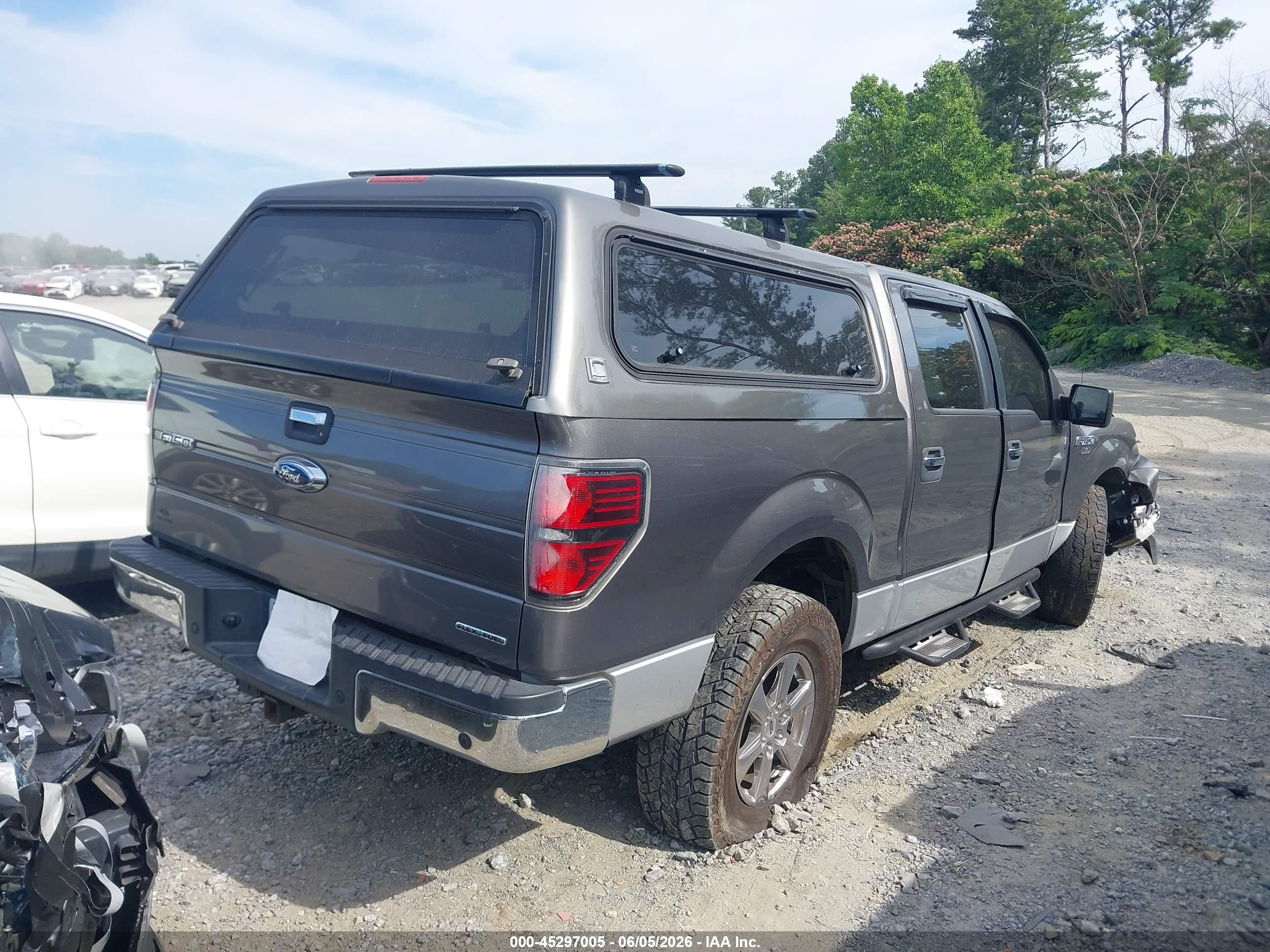 2013 Ford F-150 Xlt Gray vin: 1FTFW1CF0DFA42217