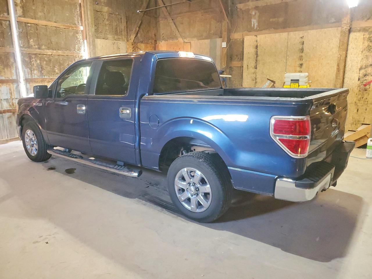 2013 Ford F150 Supercrew Blue vin: 1FTFW1CF0DFC10454