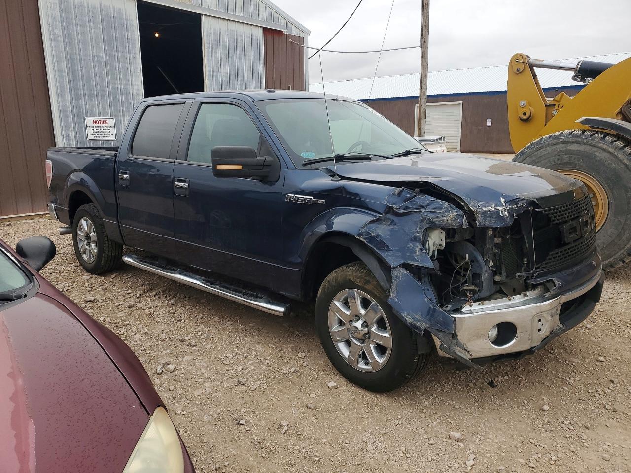 2013 Ford F150 Supercrew Blue vin: 1FTFW1CF0DFC10454